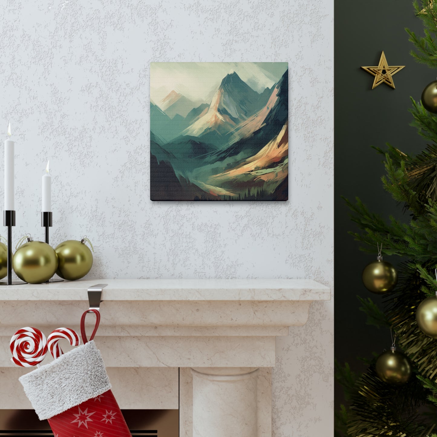 "Colorful Mountains" Wall Art - Weave Got Gifts - Unique Gifts You Won’t Find Anywhere Else!