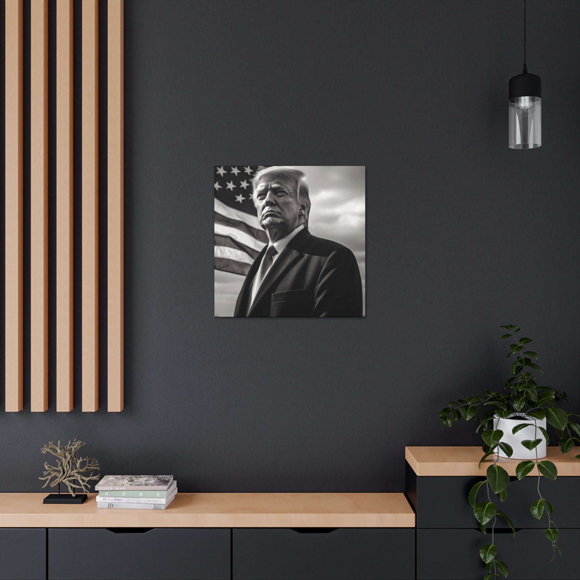 "American Donald Trump" Wall Art - Weave Got Gifts - Unique Gifts You Won’t Find Anywhere Else!