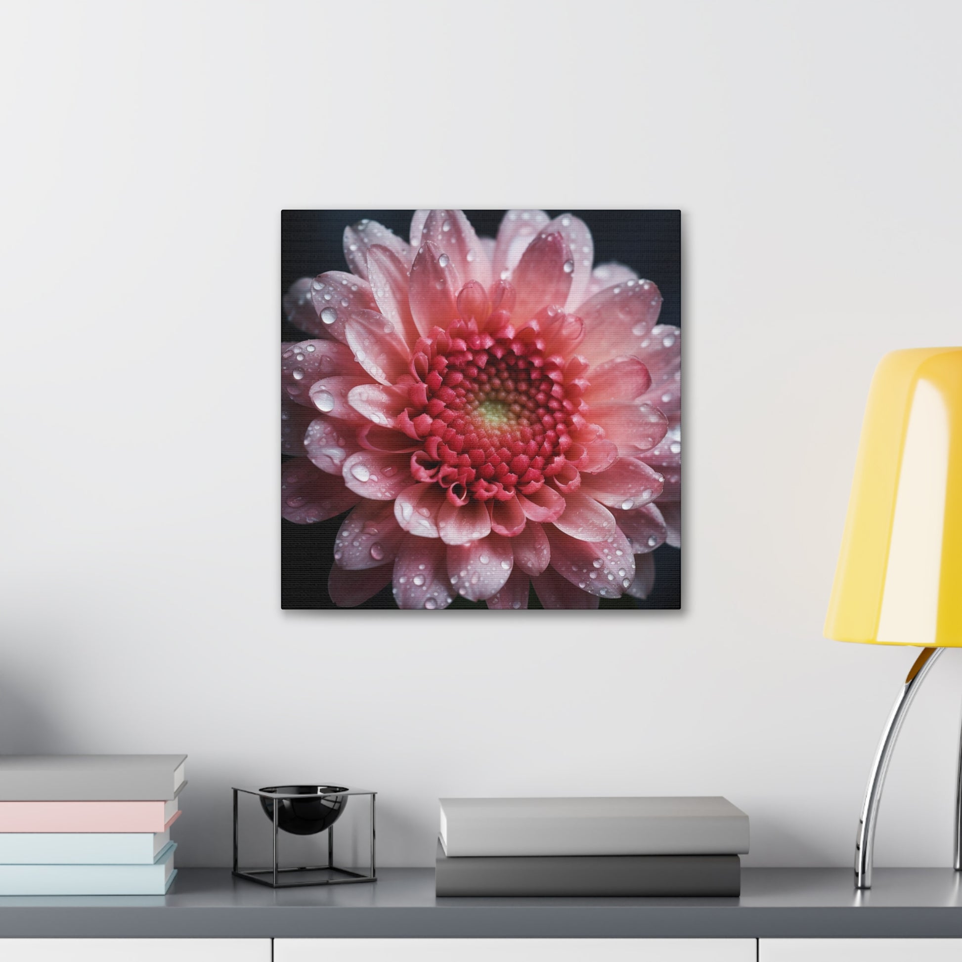 "Beautiful Pink Flower Up Close" Wall Art - Weave Got Gifts - Unique Gifts You Won’t Find Anywhere Else!