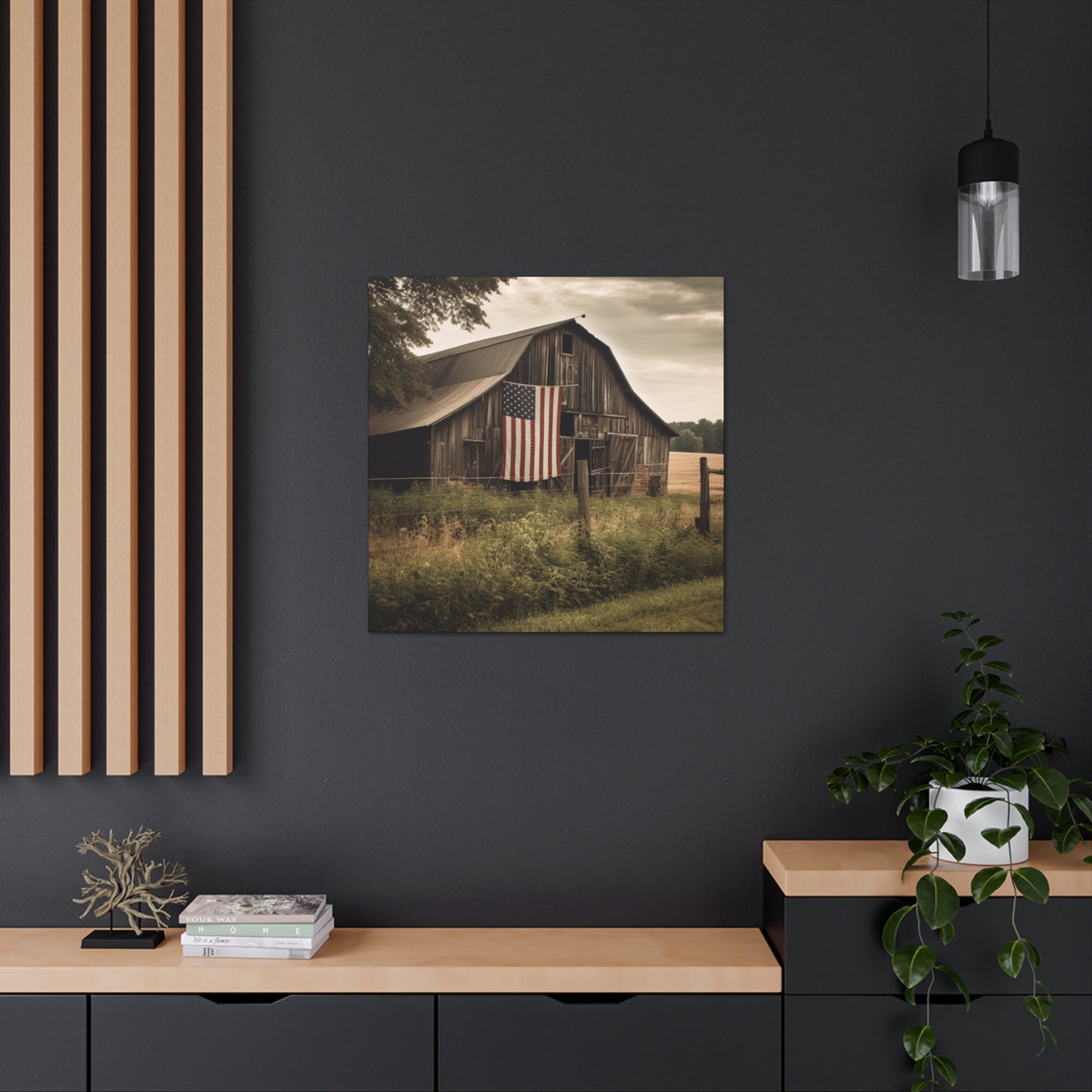 "American Farm" Wall Art - Weave Got Gifts - Unique Gifts You Won’t Find Anywhere Else!
