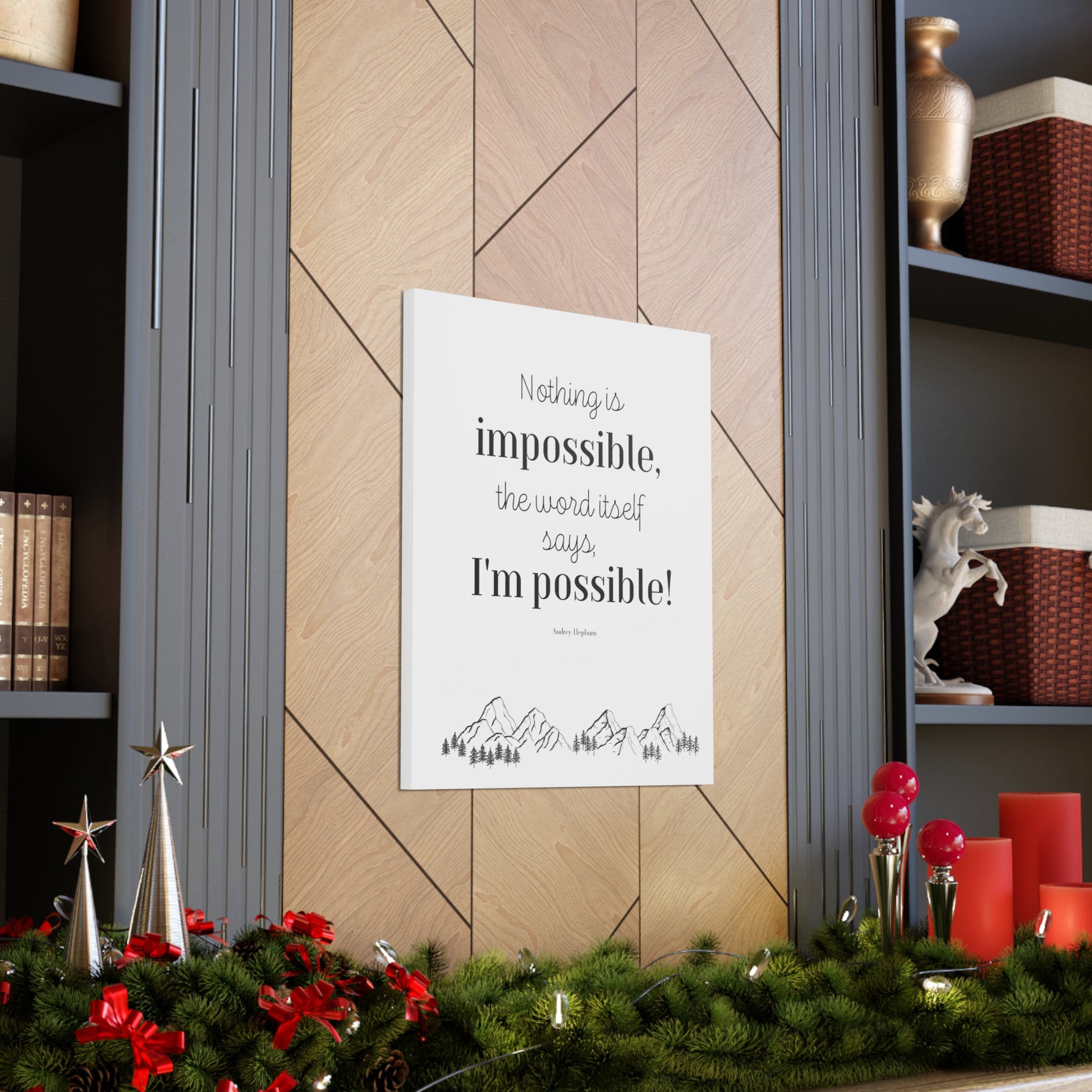 "Nothing Is Impossible" Wall Art - Weave Got Gifts - Unique Gifts You Won’t Find Anywhere Else!