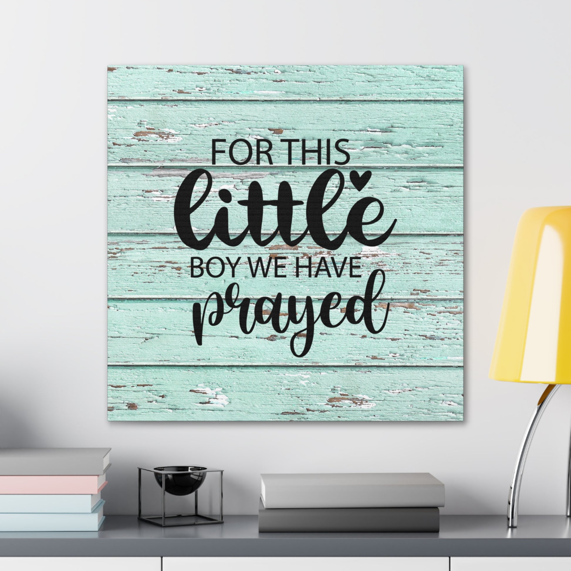 "For This Little Boy, We Have Prayed" Wall Art - Weave Got Gifts - Unique Gifts You Won’t Find Anywhere Else!