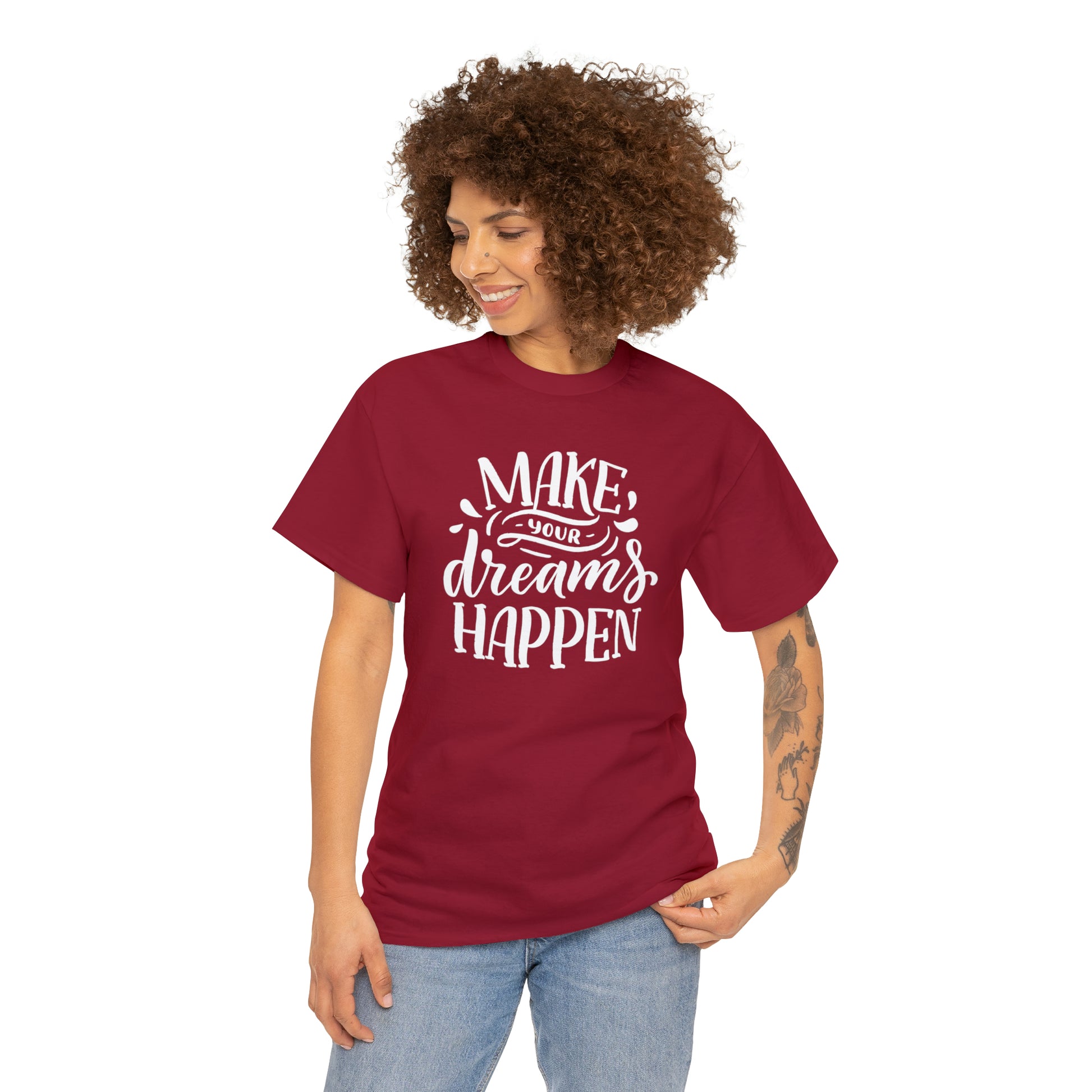 "Make Your Dreams Happen" T-Shirt - Weave Got Gifts - Unique Gifts You Won’t Find Anywhere Else!