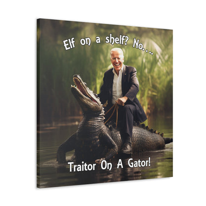 "Traitor On A Gator" Wall Art - Weave Got Gifts - Unique Gifts You Won’t Find Anywhere Else!