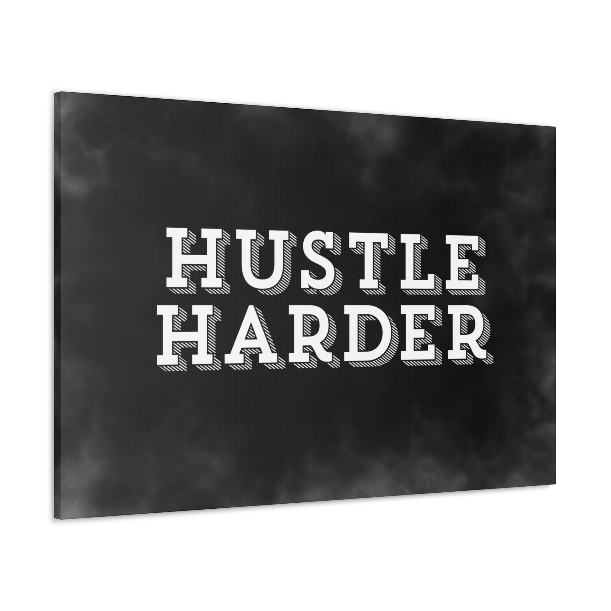 "Hustle Harder" Wall Art - Weave Got Gifts - Unique Gifts You Won’t Find Anywhere Else!