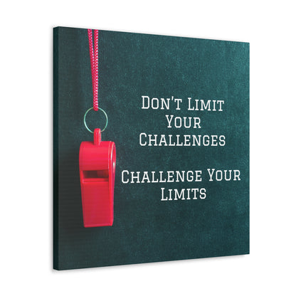 "Don't Limit Your Challenges" Wall Art - Weave Got Gifts - Unique Gifts You Won’t Find Anywhere Else!