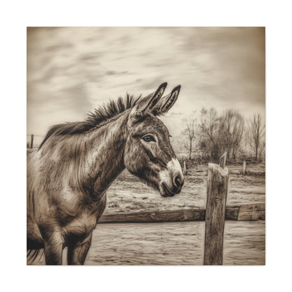 "Rustic Donkey" Wall Art - Weave Got Gifts - Unique Gifts You Won’t Find Anywhere Else!