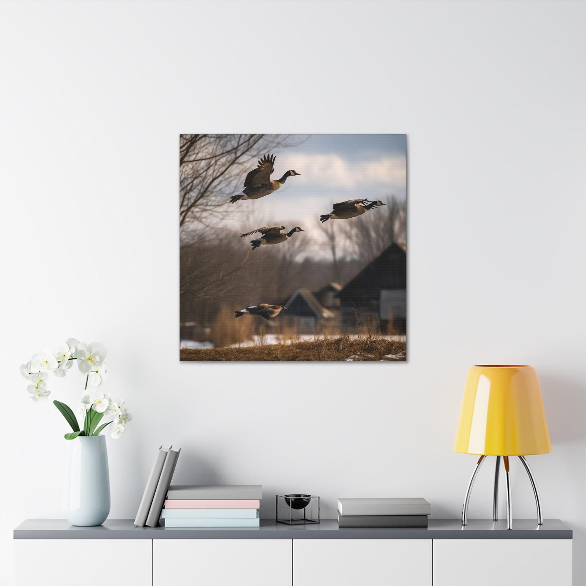 "Geese In Flight" Wall Art - Weave Got Gifts - Unique Gifts You Won’t Find Anywhere Else!