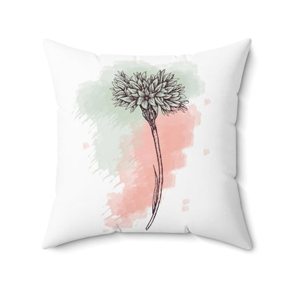 "Minimalist Flower" Throw Pillow - Weave Got Gifts - Unique Gifts You Won’t Find Anywhere Else!