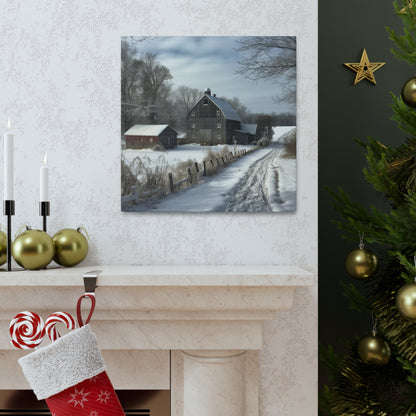"Farm Winter Wonderland" Wall Art - Weave Got Gifts - Unique Gifts You Won’t Find Anywhere Else!