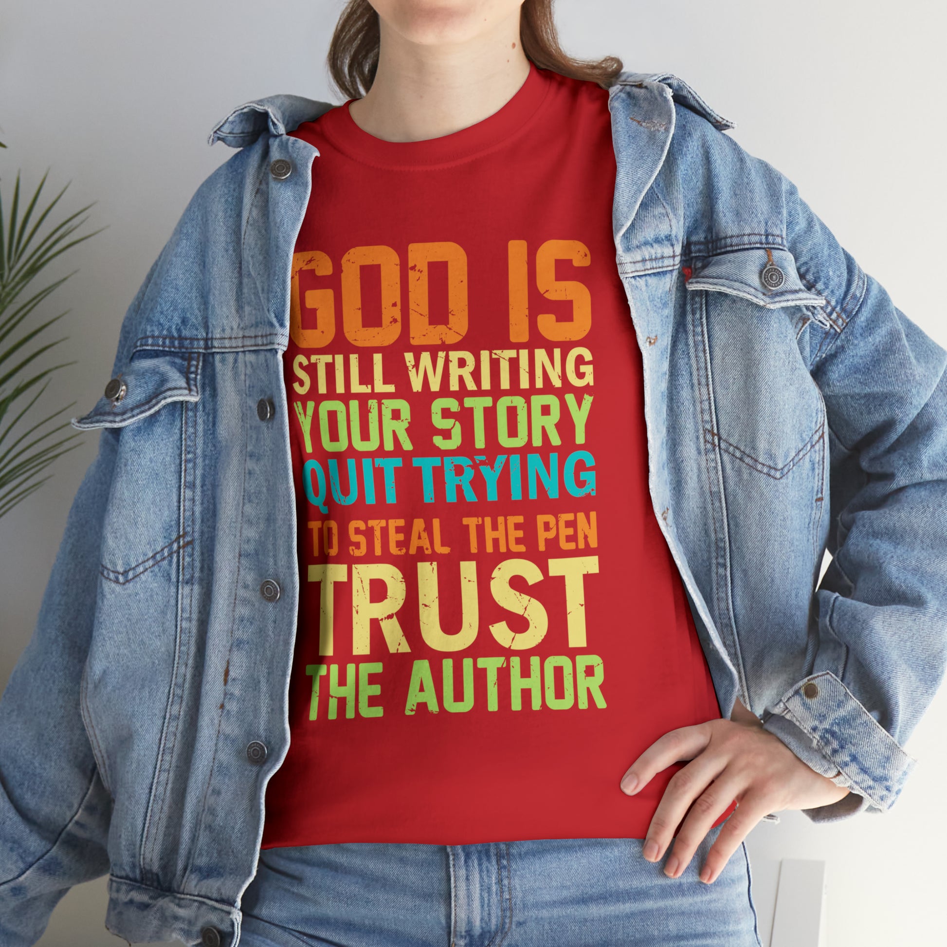 "God Is Still Writing Your Story" T-Shirt - Weave Got Gifts - Unique Gifts You Won’t Find Anywhere Else!