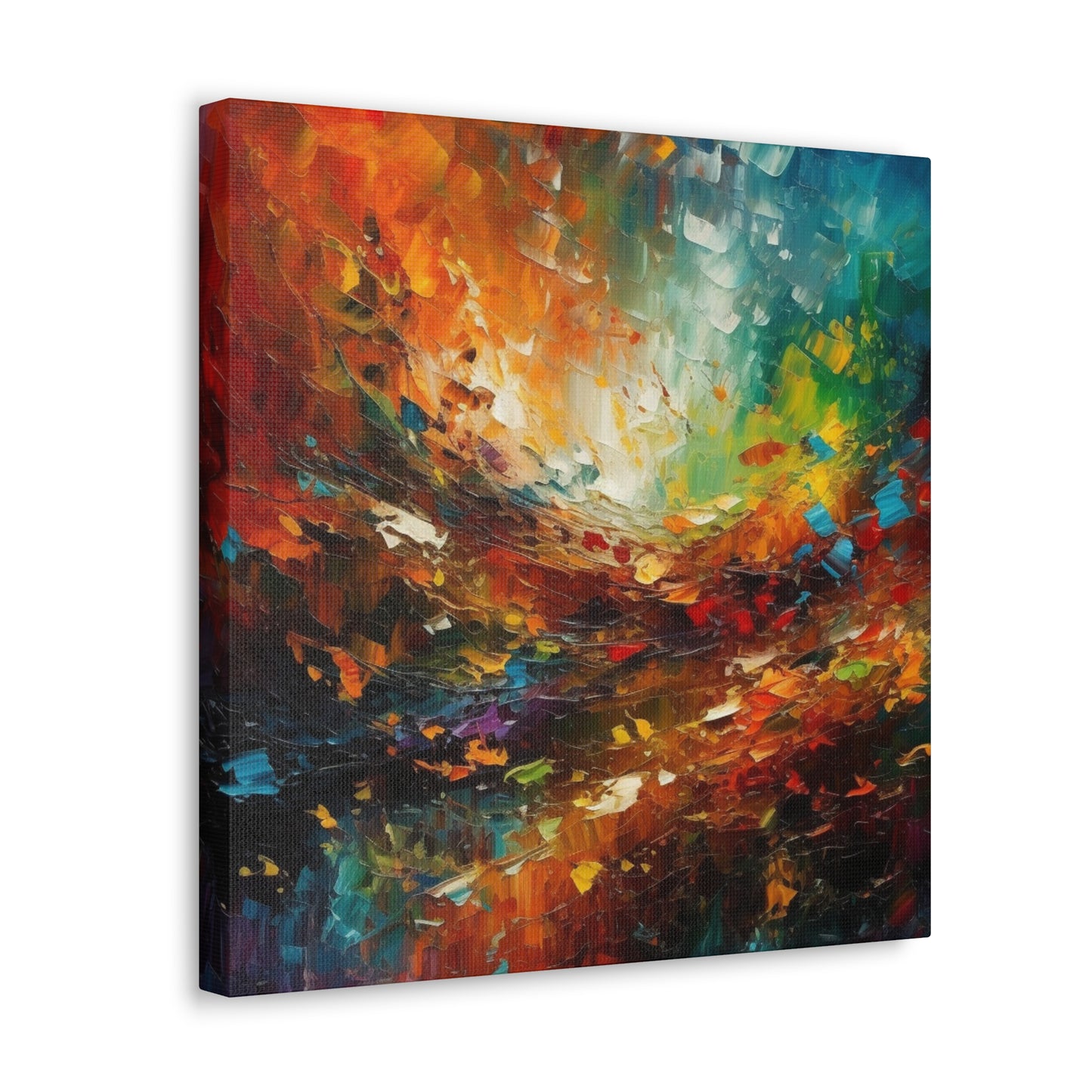 "Colorful Abstract Painting" Wall Art - Weave Got Gifts - Unique Gifts You Won’t Find Anywhere Else!