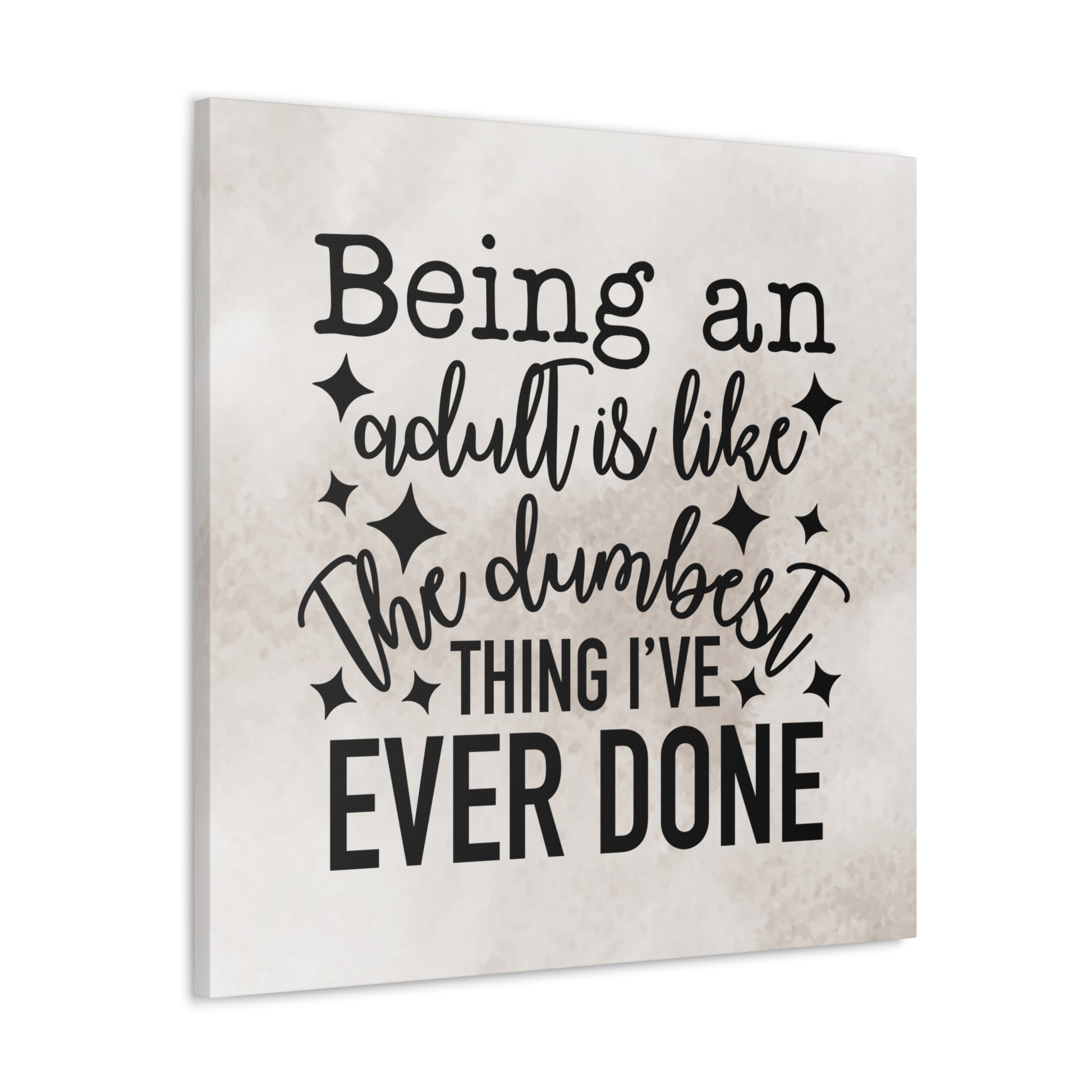 High-quality funny quotes canvas for home decor
