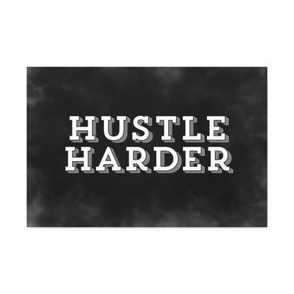 "Hustle Harder" Wall Art - Weave Got Gifts - Unique Gifts You Won’t Find Anywhere Else!