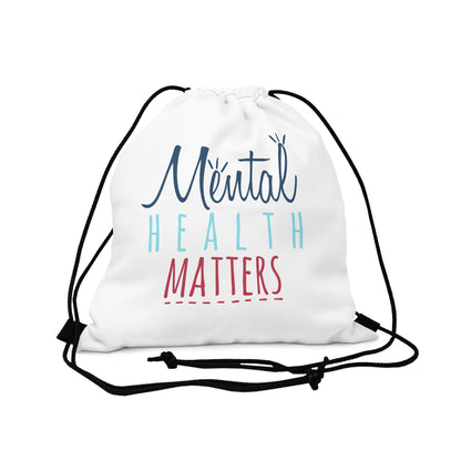 "Mental Health Matters" Drawstring Bag - Weave Got Gifts - Unique Gifts You Won’t Find Anywhere Else!