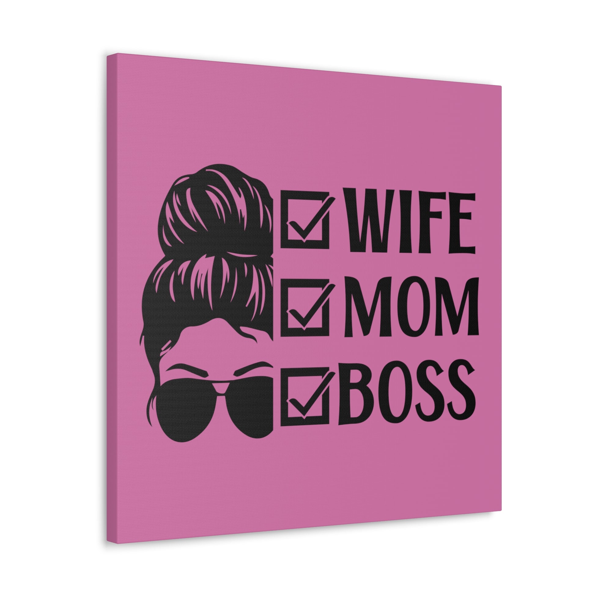 "Wife, Mom, Boss" Wall Art - Weave Got Gifts - Unique Gifts You Won’t Find Anywhere Else!