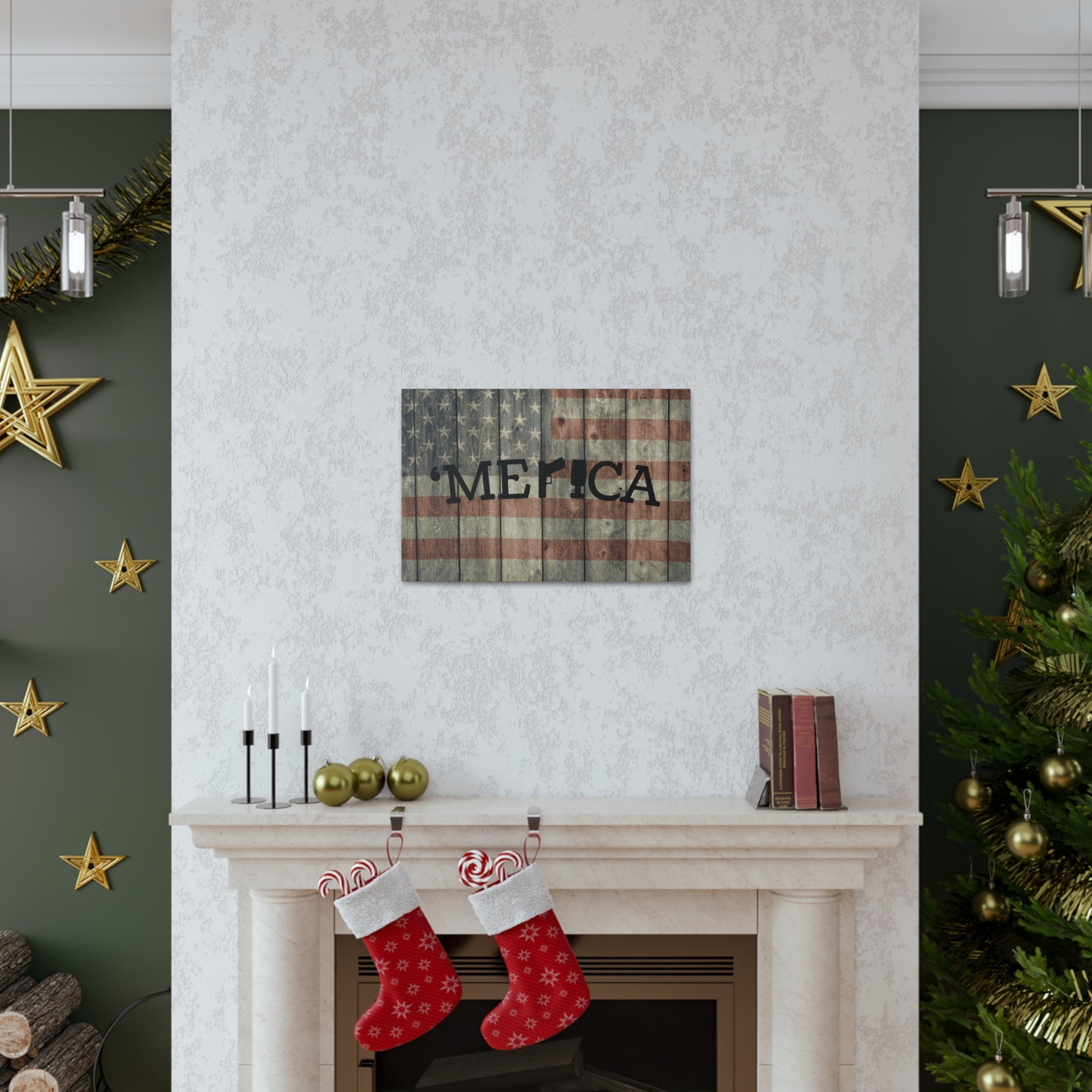 "Merica" Wall Art - Weave Got Gifts - Unique Gifts You Won’t Find Anywhere Else!