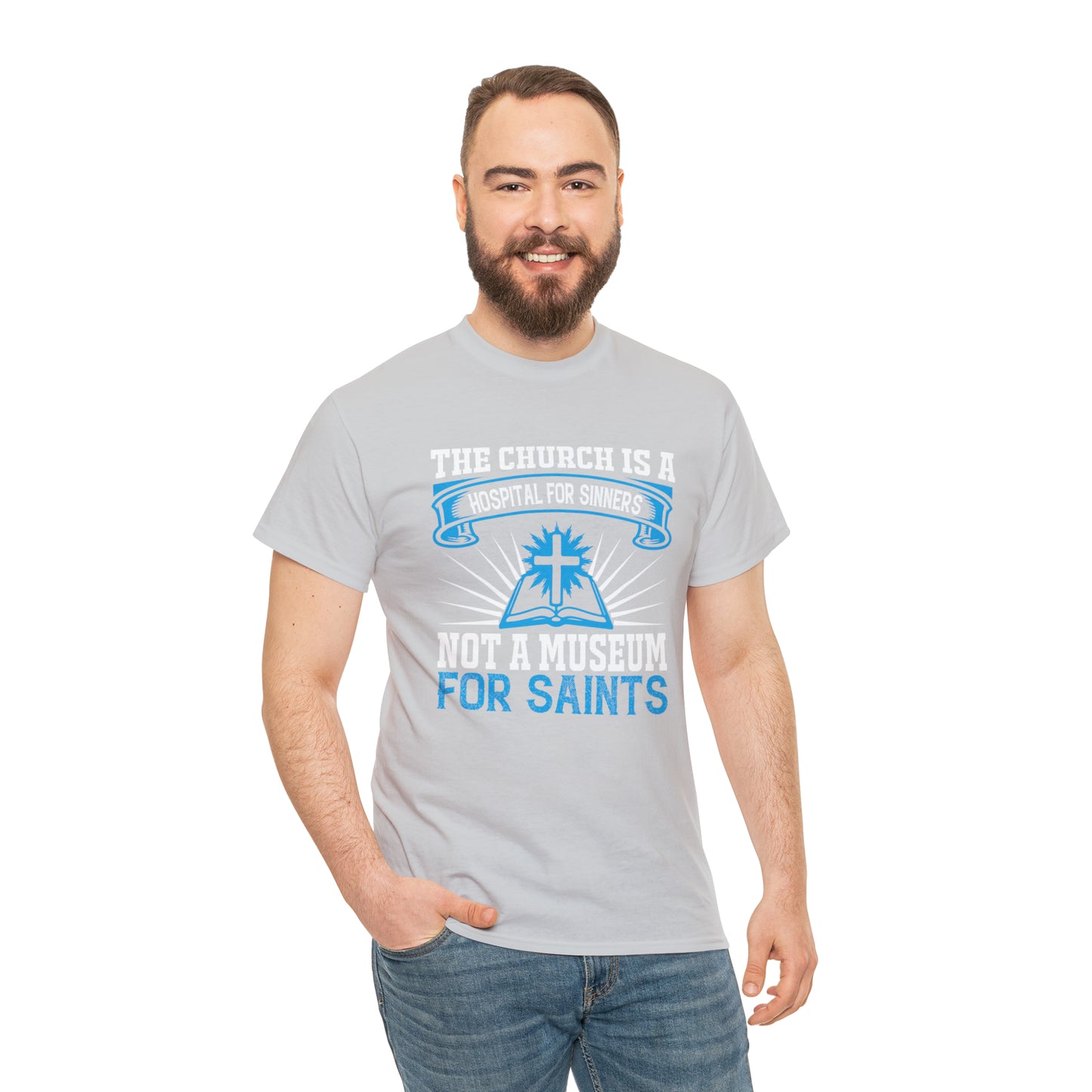 "Church Is A Hospital For Sinners" T-Shirt - Weave Got Gifts - Unique Gifts You Won’t Find Anywhere Else!