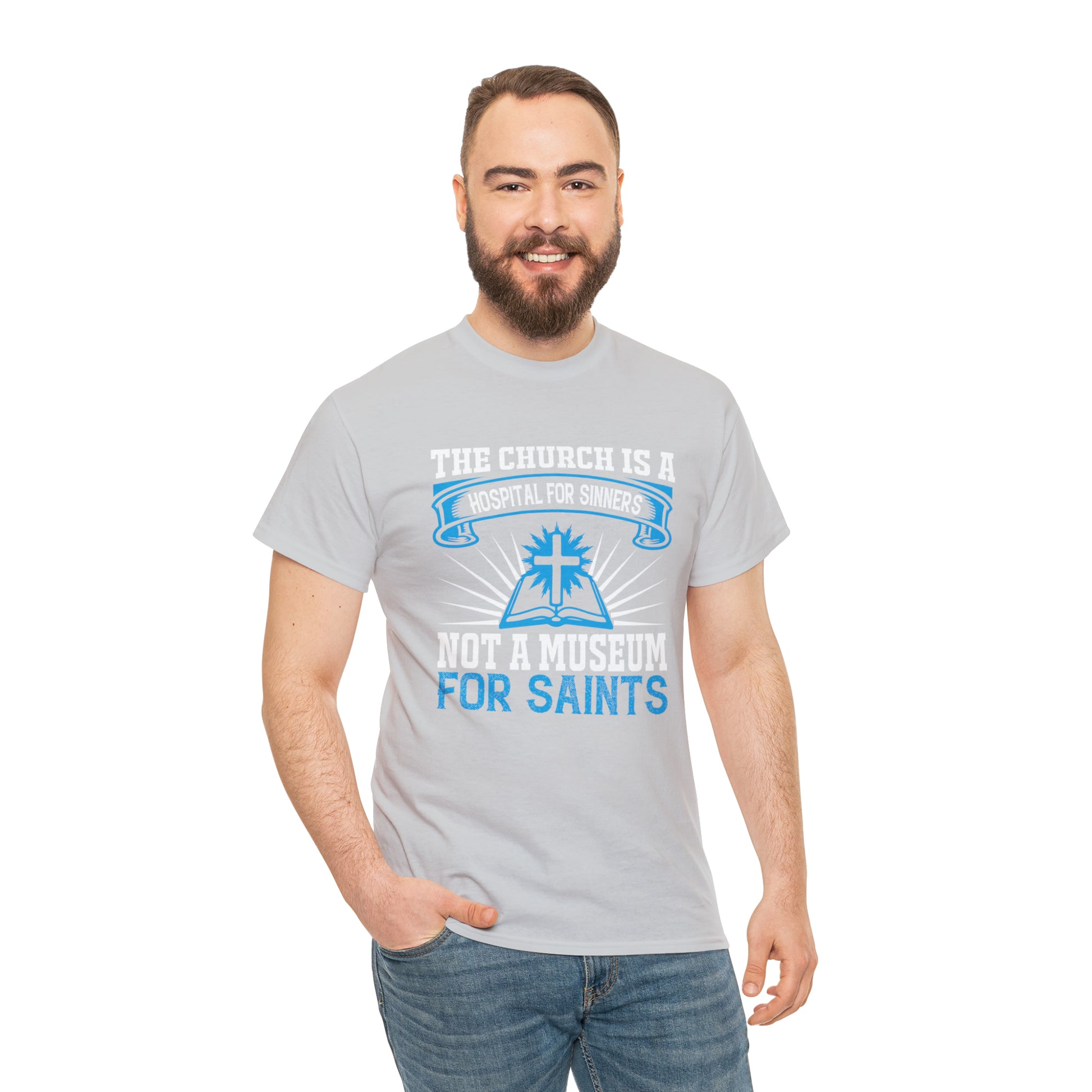 "Church Is A Hospital For Sinners" T-Shirt - Weave Got Gifts - Unique Gifts You Won’t Find Anywhere Else!