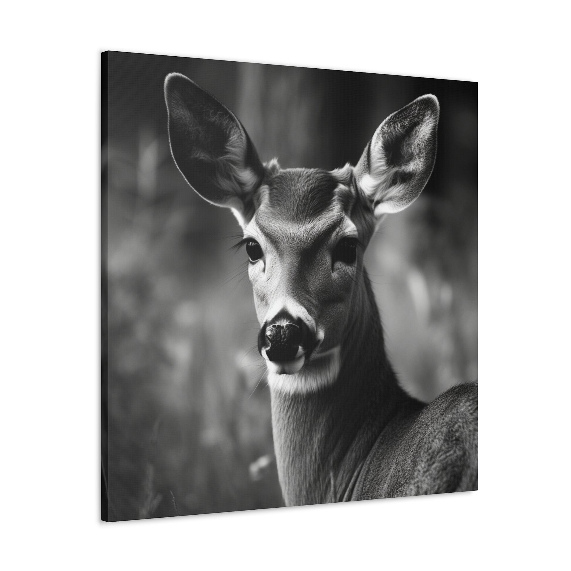 "Black & White Doe" Hunting Wall Art - Weave Got Gifts - Unique Gifts You Won’t Find Anywhere Else!