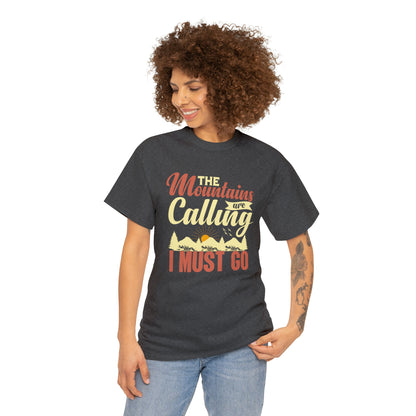 "The Mountains Are Calling" T-Shirt - Weave Got Gifts - Unique Gifts You Won’t Find Anywhere Else!