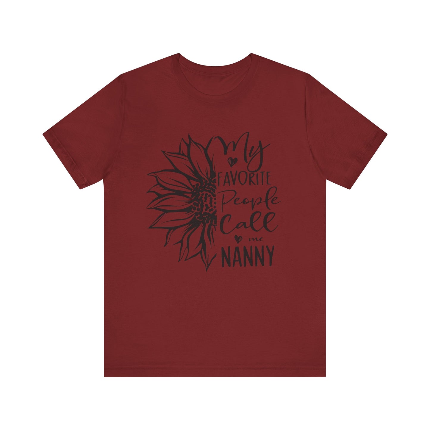"Comfortable Cotton Nanny T-Shirt in Various Colors"