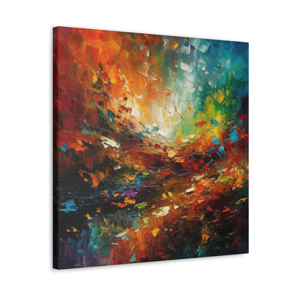 "Colorful Abstract Painting" Wall Art - Weave Got Gifts - Unique Gifts You Won’t Find Anywhere Else!