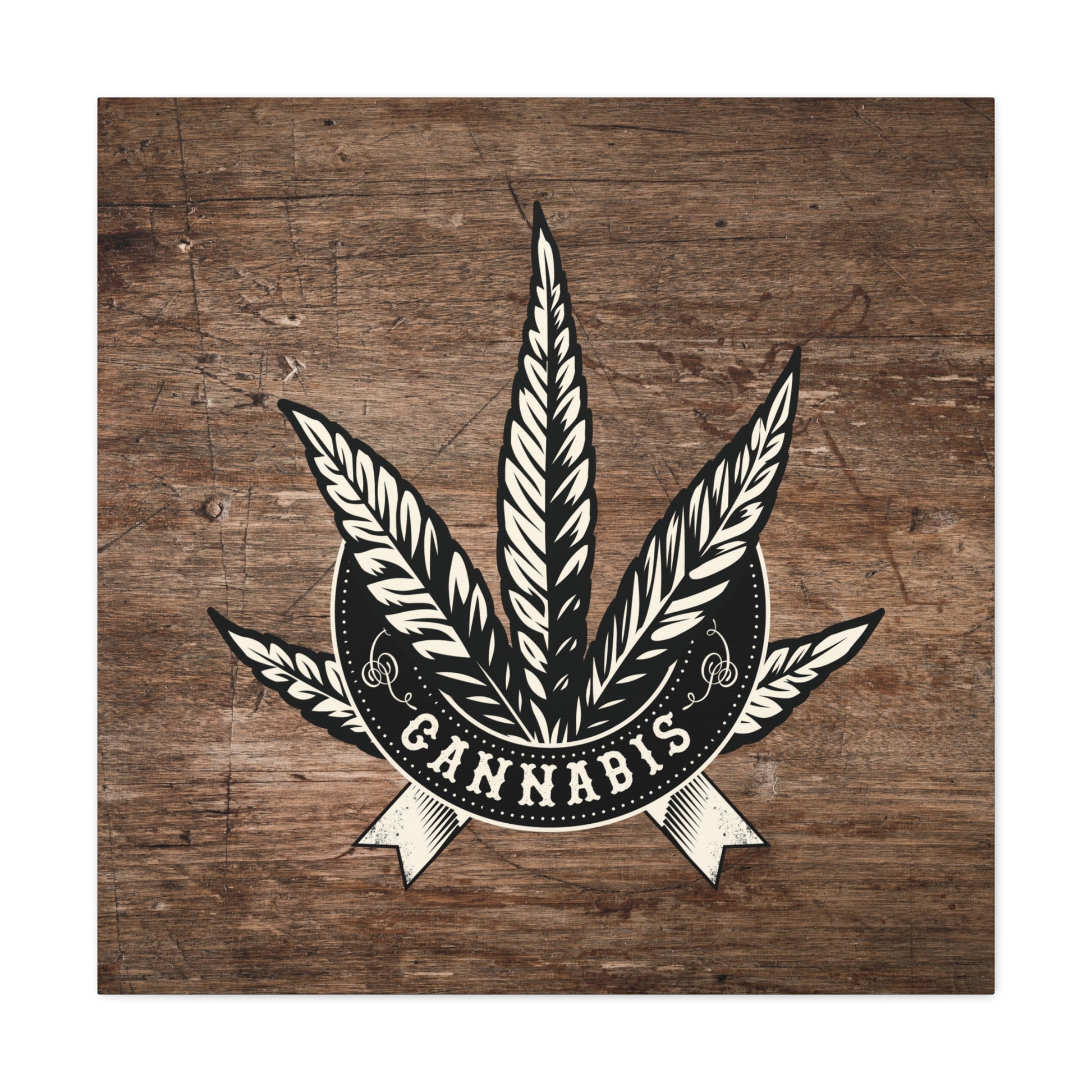 "Vintage Cannabis" Wall Art - Weave Got Gifts - Unique Gifts You Won’t Find Anywhere Else!