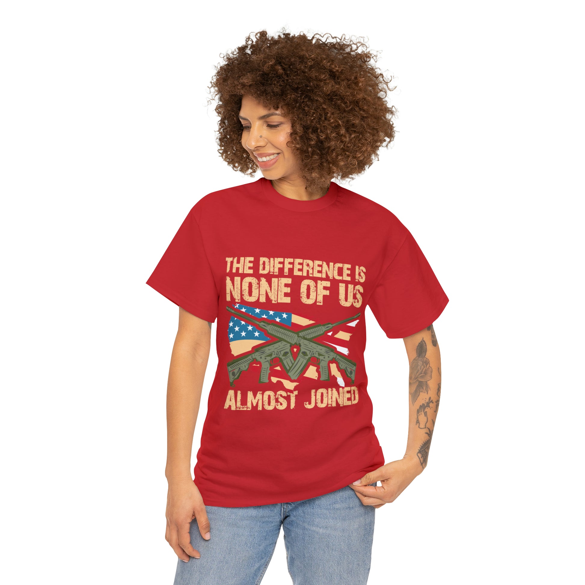 Patriotic veteran shirt with powerful message
