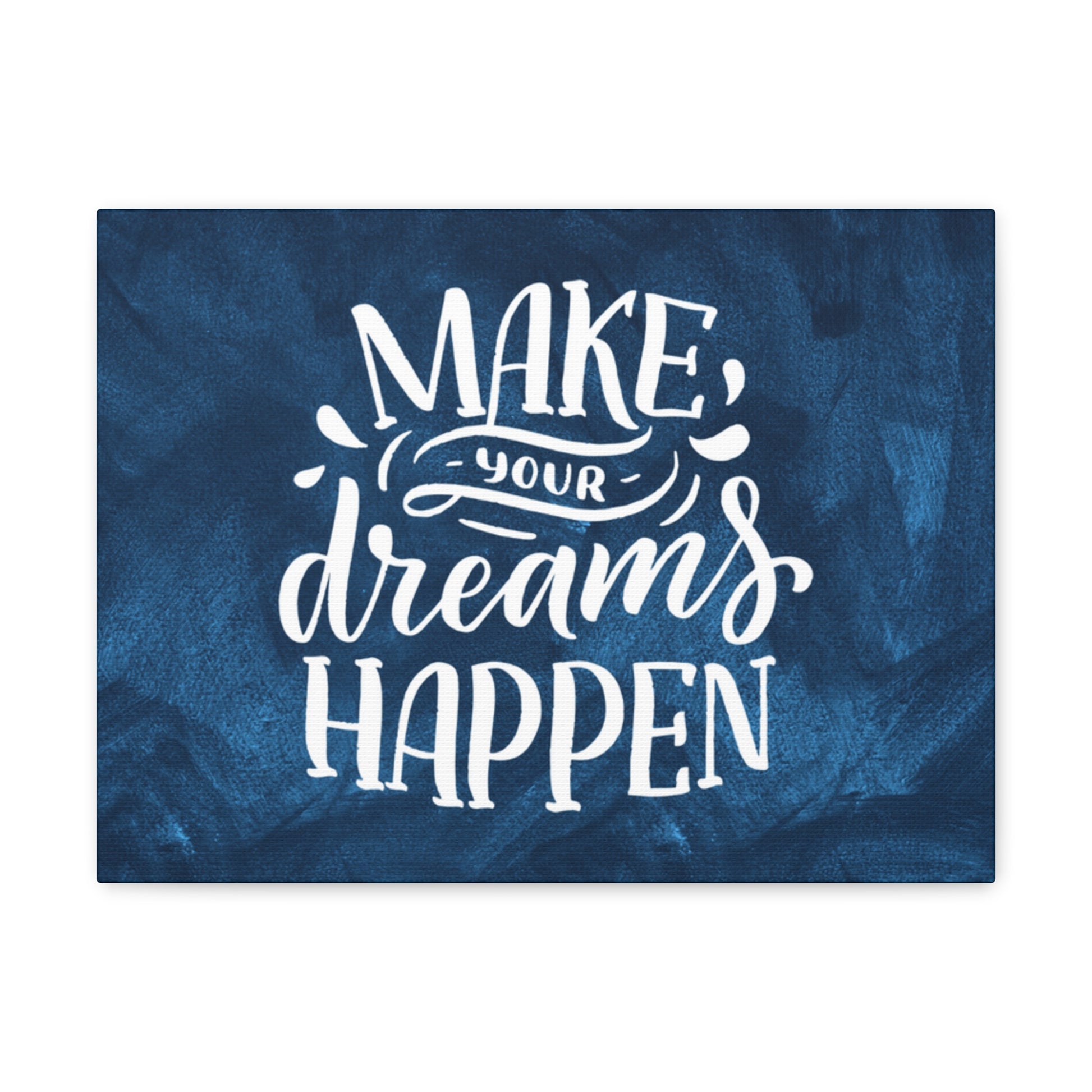 Dream big wall art with success and goal-setting theme
