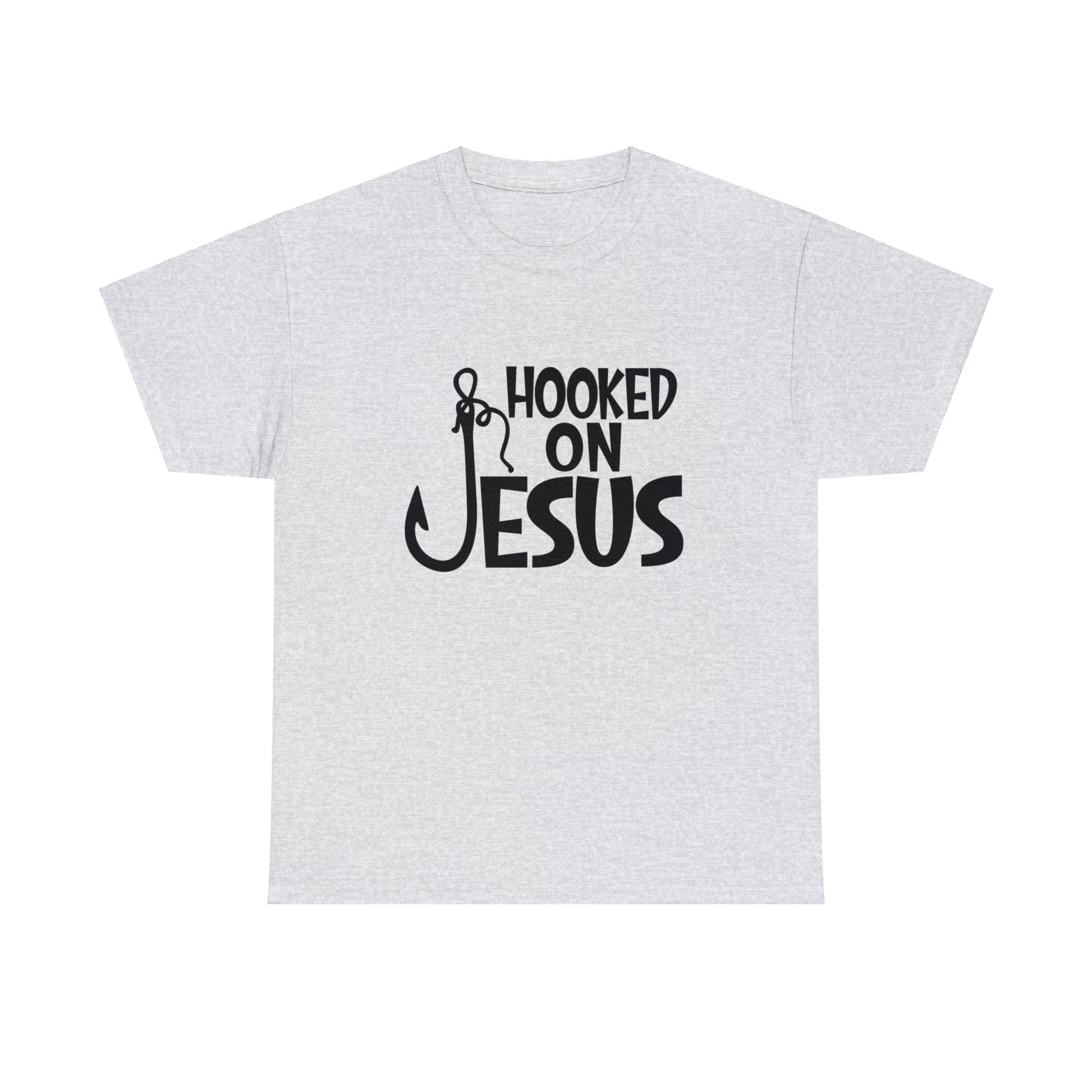 "Hooked on Jesus" T-Shirt - Weave Got Gifts - Unique Gifts You Won’t Find Anywhere Else!