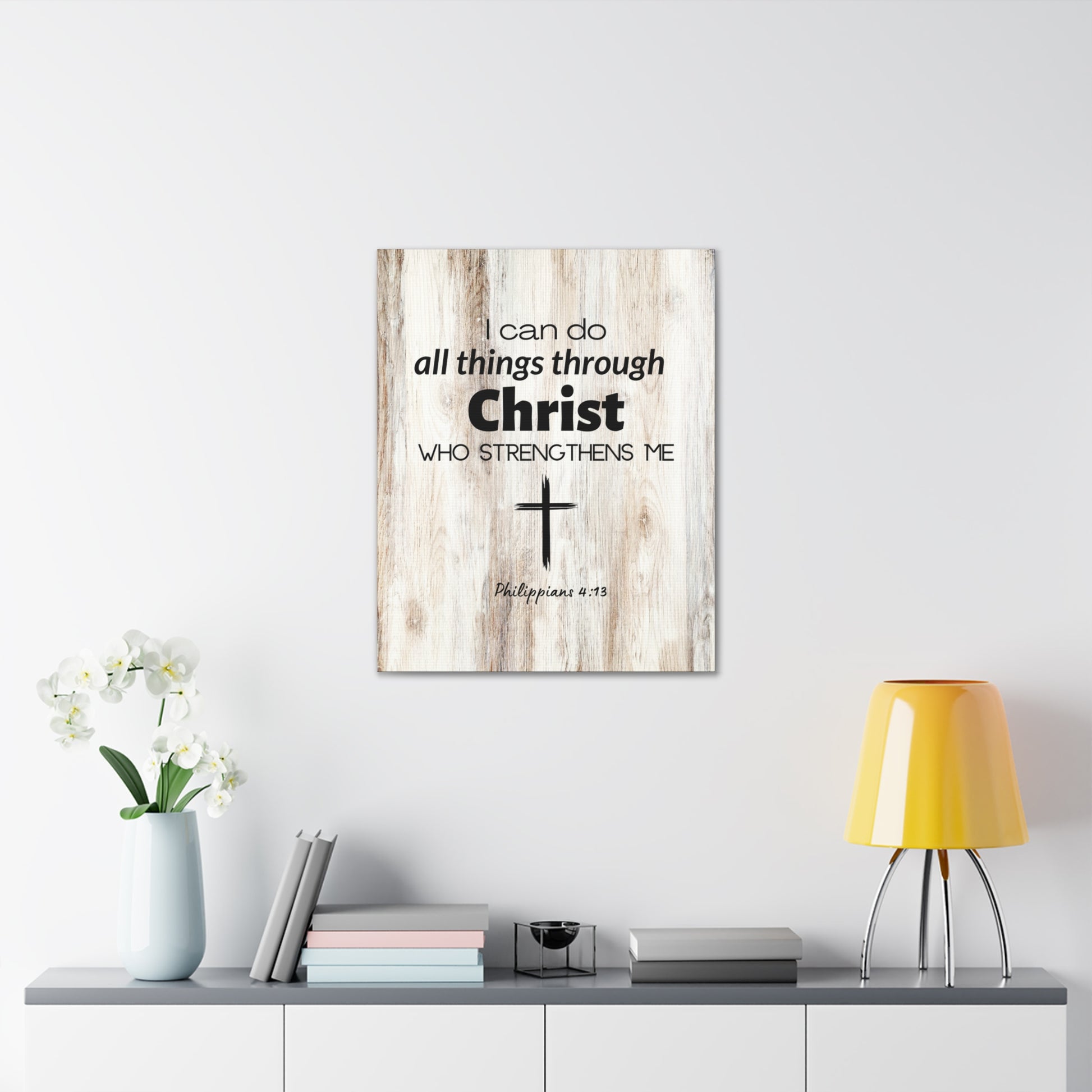 "I Can Do All Things Through Christ" Wall Print - Weave Got Gifts - Unique Gifts You Won’t Find Anywhere Else!