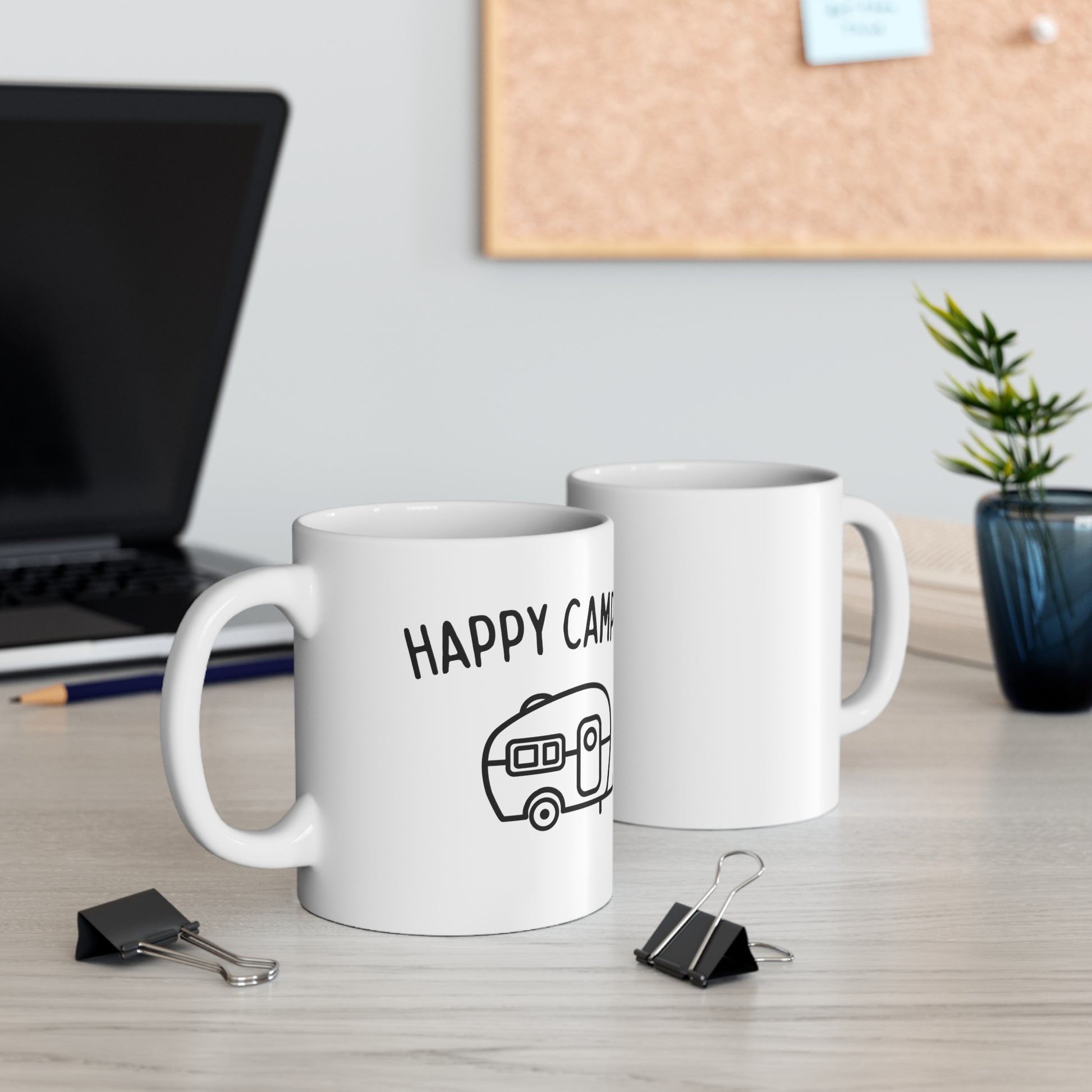 "Happy Camper" Coffee Mug - Weave Got Gifts - Unique Gifts You Won’t Find Anywhere Else!