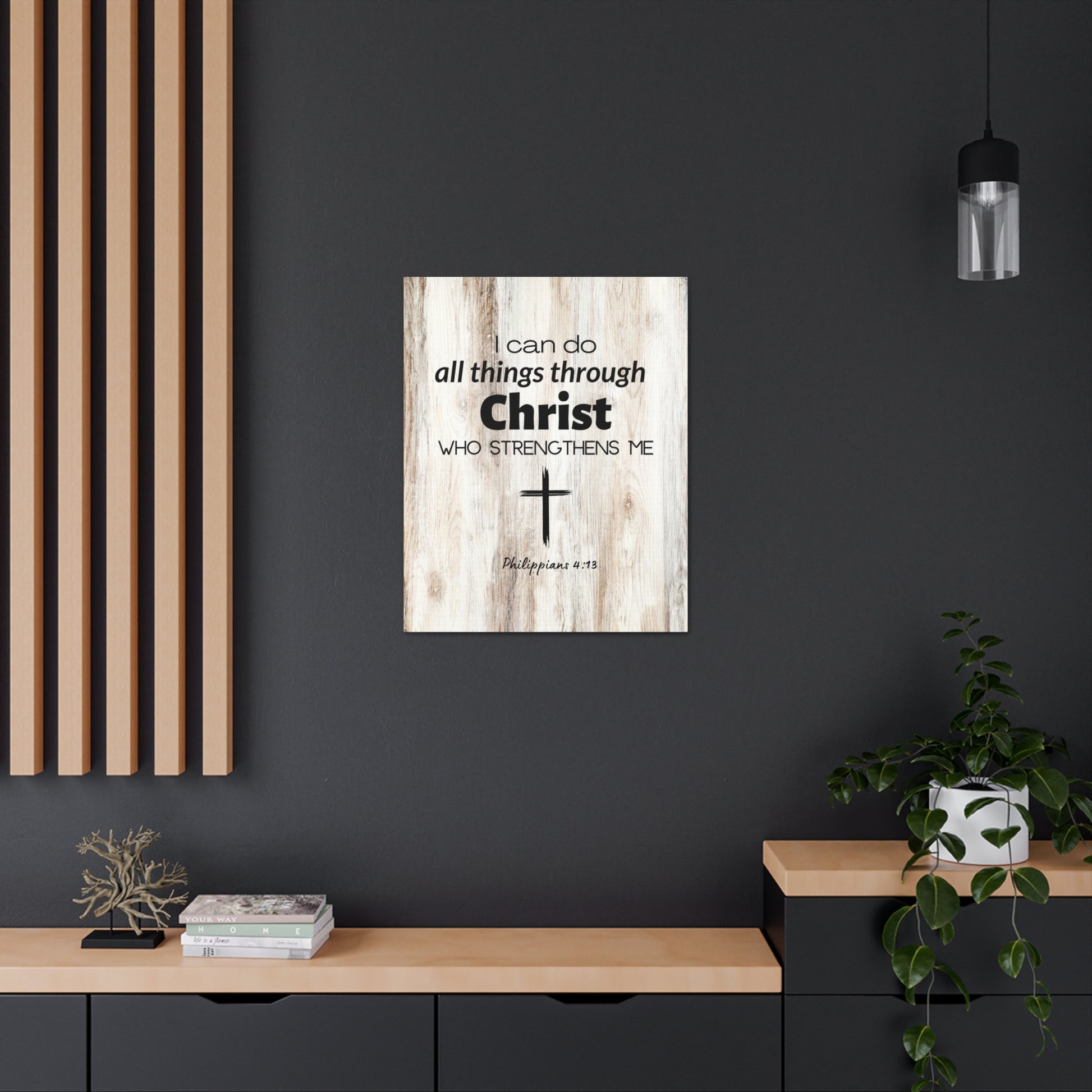 "I Can Do All Things Through Christ" Wall Print - Weave Got Gifts - Unique Gifts You Won’t Find Anywhere Else!