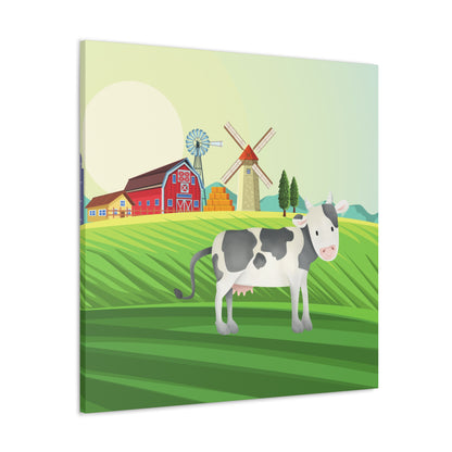 "Cow On A Farm" Kids Wall Art - Weave Got Gifts - Unique Gifts You Won’t Find Anywhere Else!