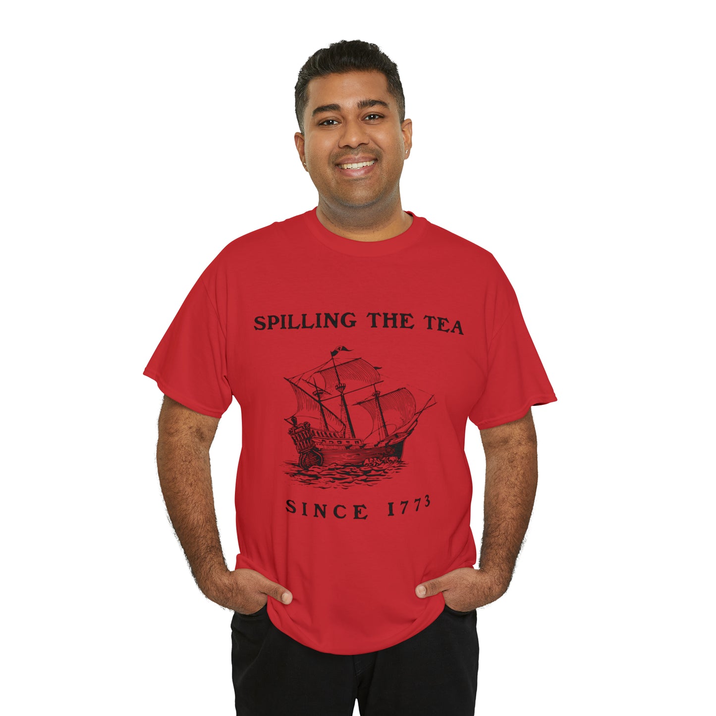 "Spilling The Tea, Since 1773" T-Shirt - Weave Got Gifts - Unique Gifts You Won’t Find Anywhere Else!