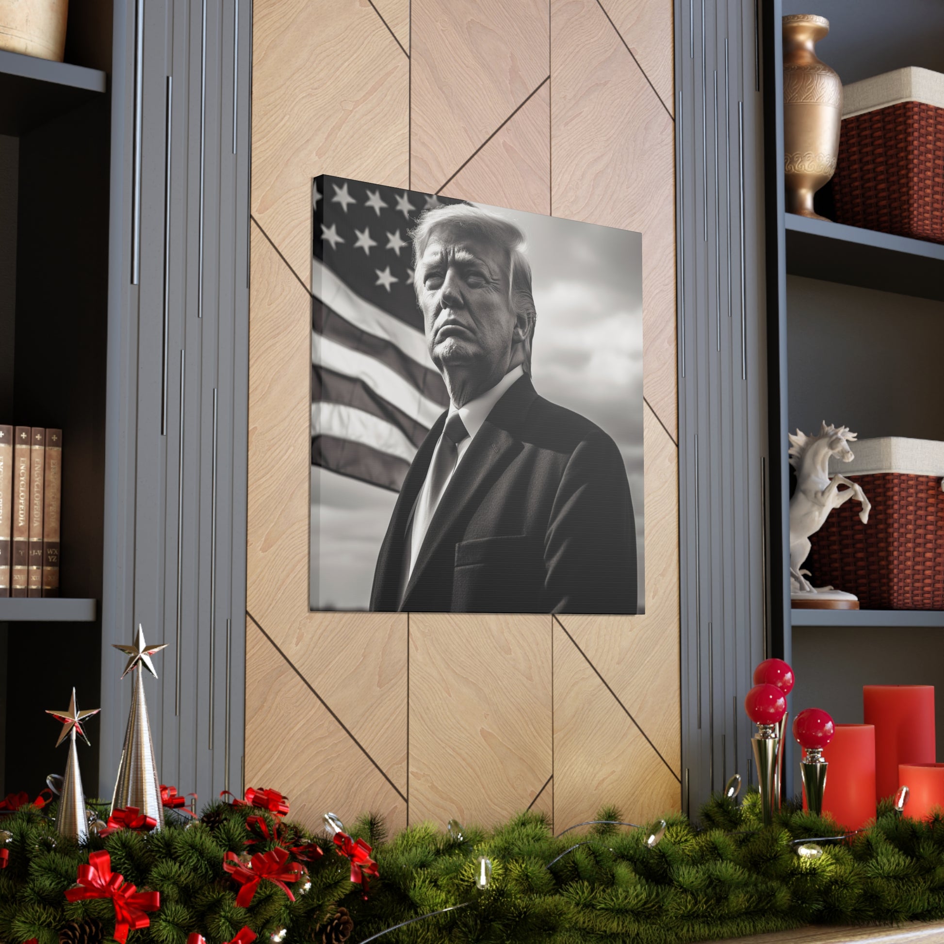 "American Donald Trump" Wall Art - Weave Got Gifts - Unique Gifts You Won’t Find Anywhere Else!