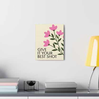 "Give It Your Best Shot" Wall Art - Weave Got Gifts - Unique Gifts You Won’t Find Anywhere Else!