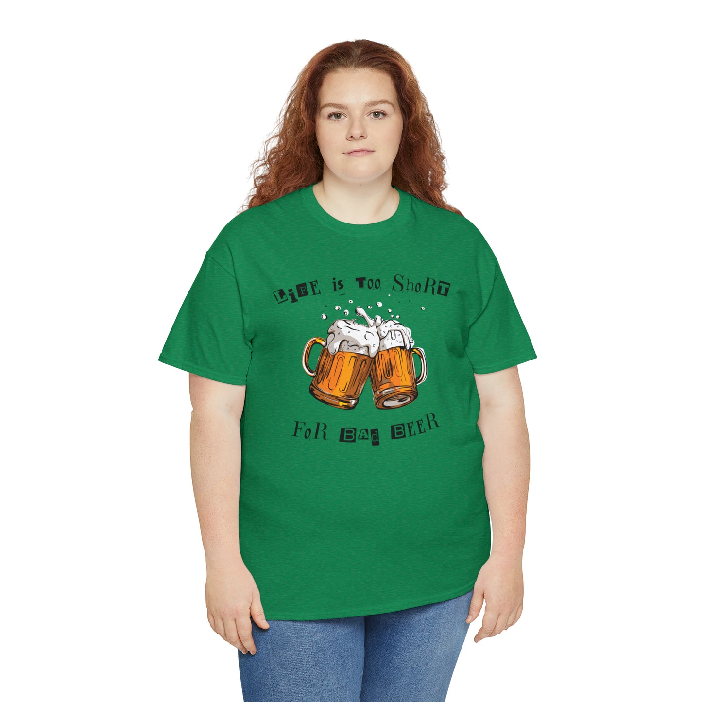"Life Is Too Short for Bad Beer" T-Shirt - Weave Got Gifts - Unique Gifts You Won’t Find Anywhere Else!