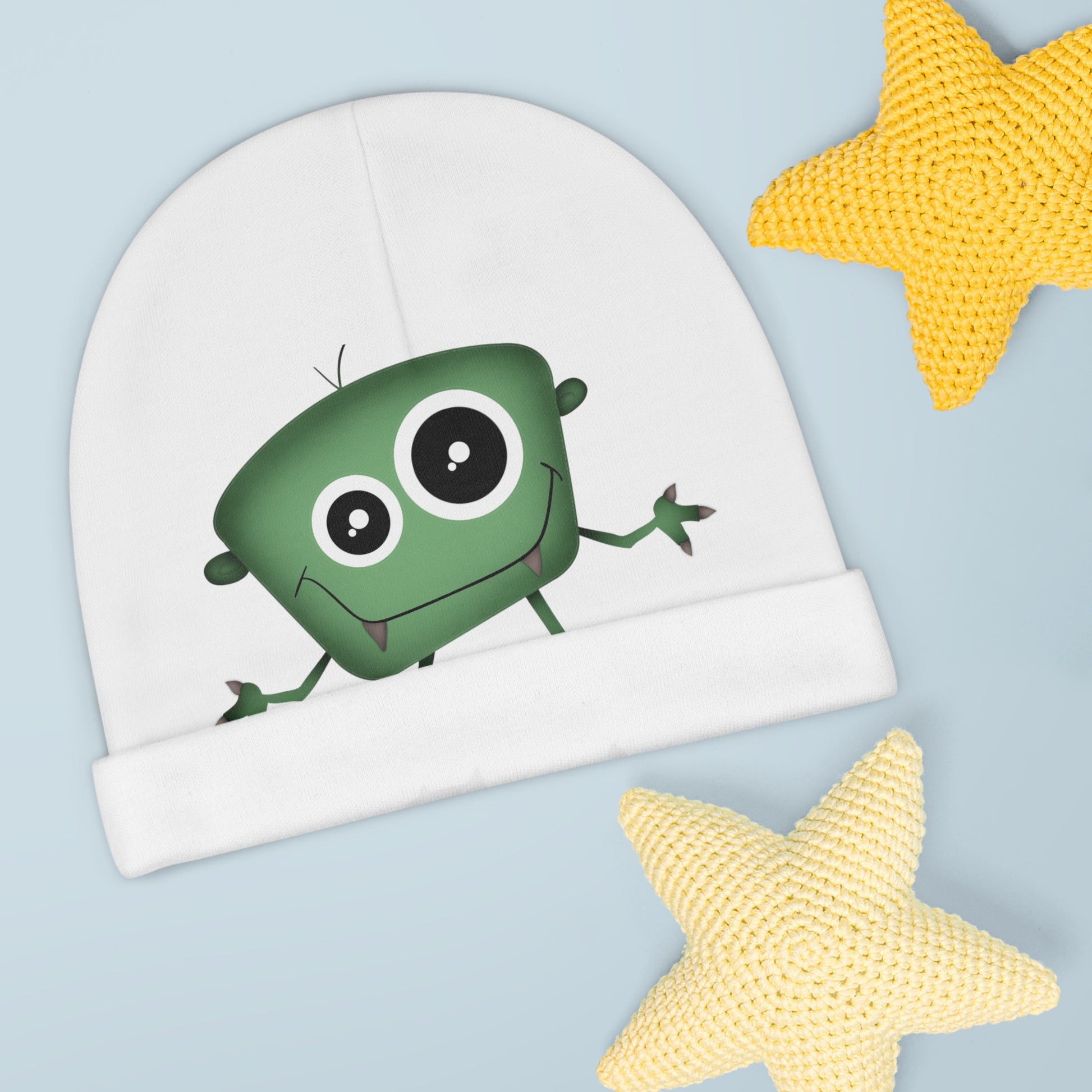 "Playful Monster" Baby Beanie Hat - Weave Got Gifts - Unique Gifts You Won’t Find Anywhere Else!
