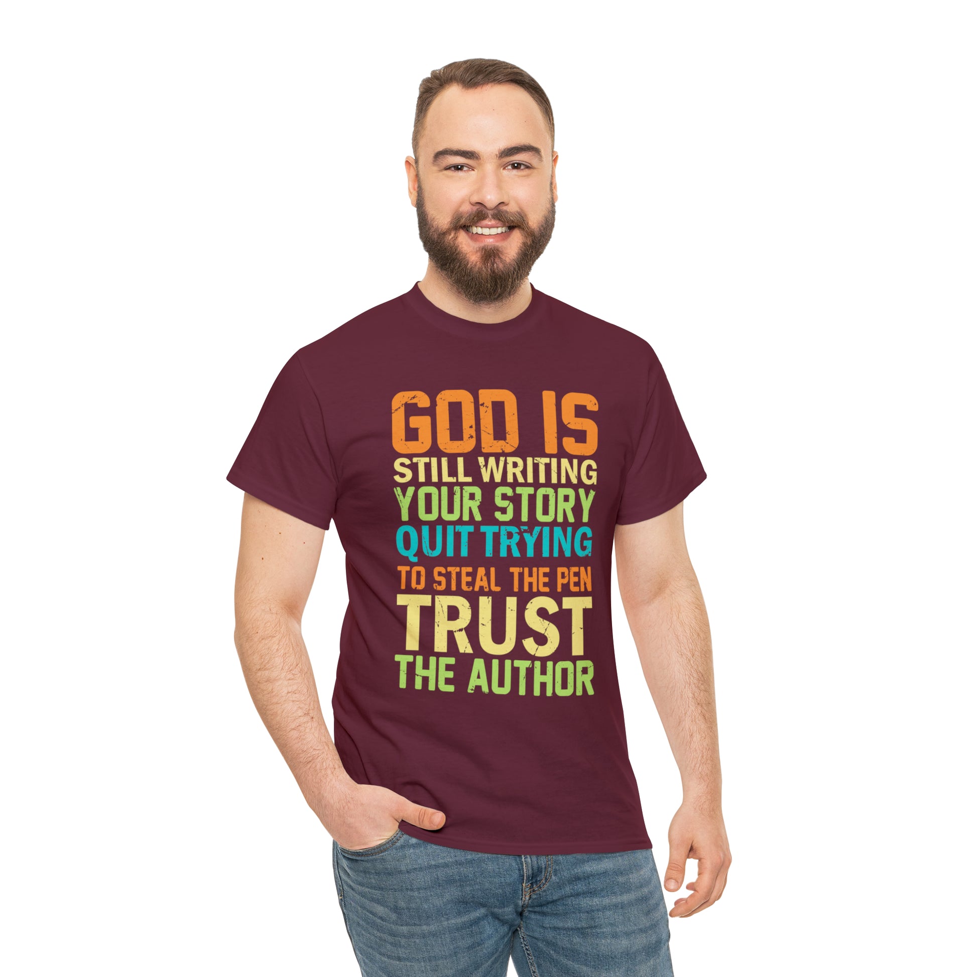 "God Is Still Writing Your Story" T-Shirt - Weave Got Gifts - Unique Gifts You Won’t Find Anywhere Else!