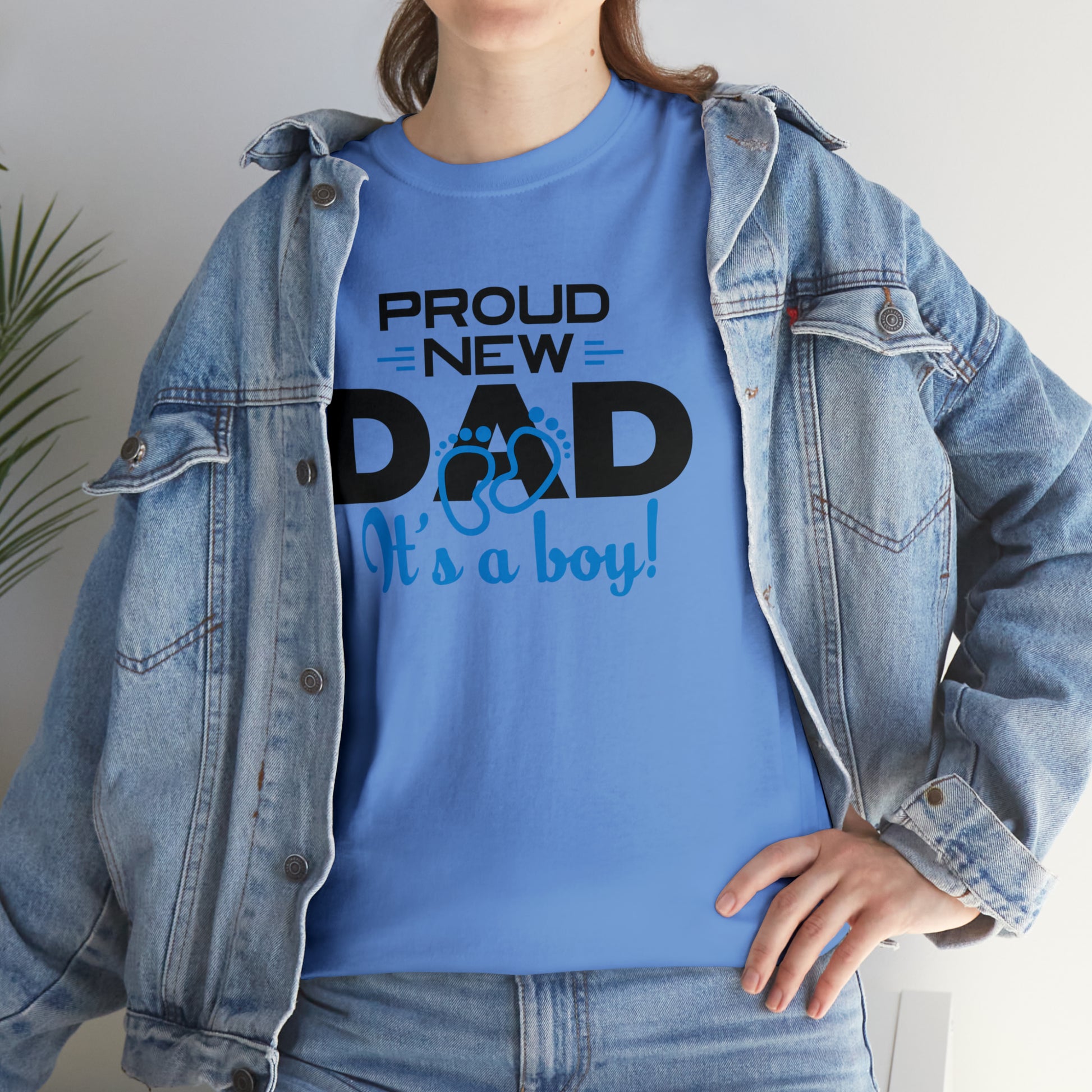 "New Boy Dad" T-Shirt - Weave Got Gifts - Unique Gifts You Won’t Find Anywhere Else!