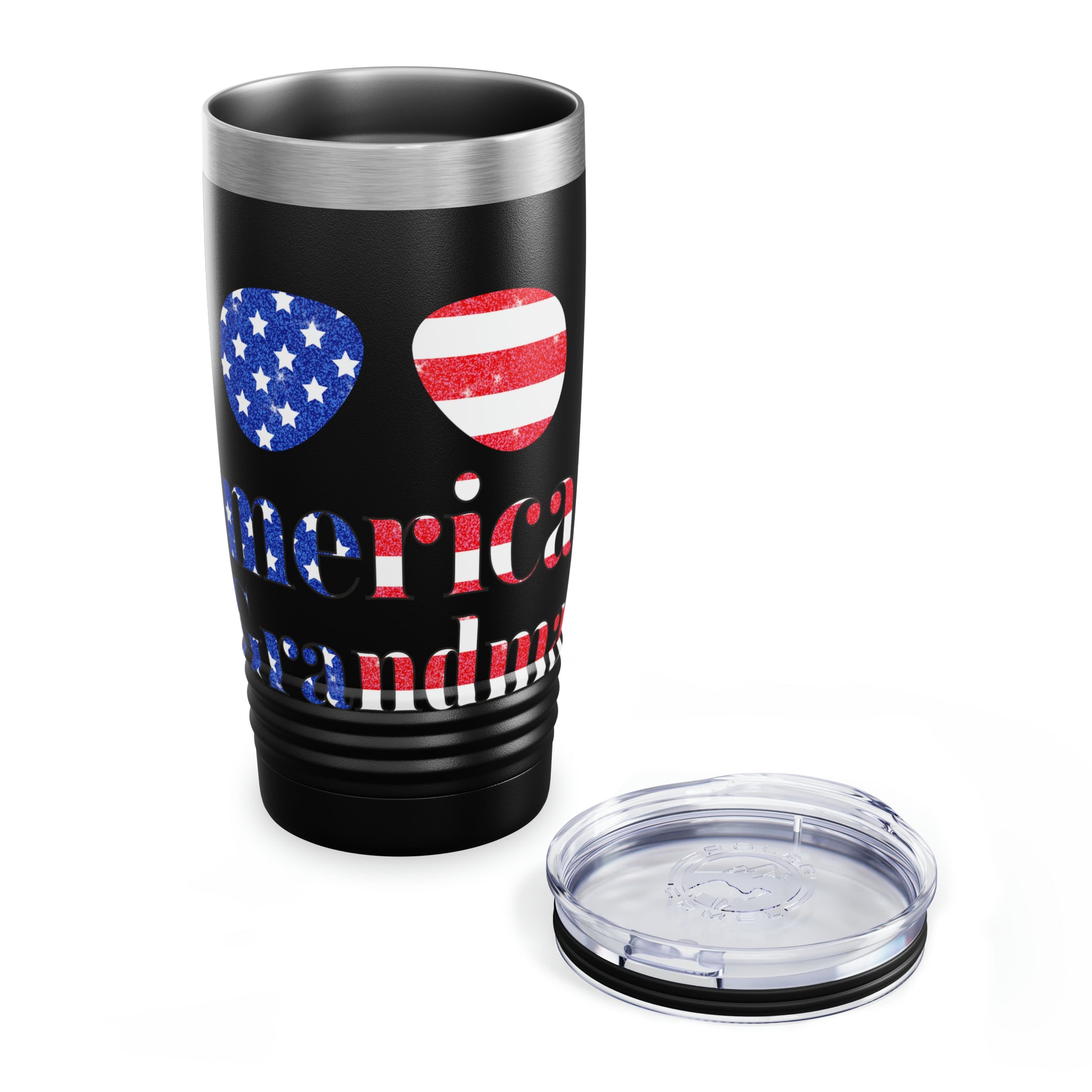 "American Grandma" Ring neck Tumbler - Weave Got Gifts - Unique Gifts You Won’t Find Anywhere Else!