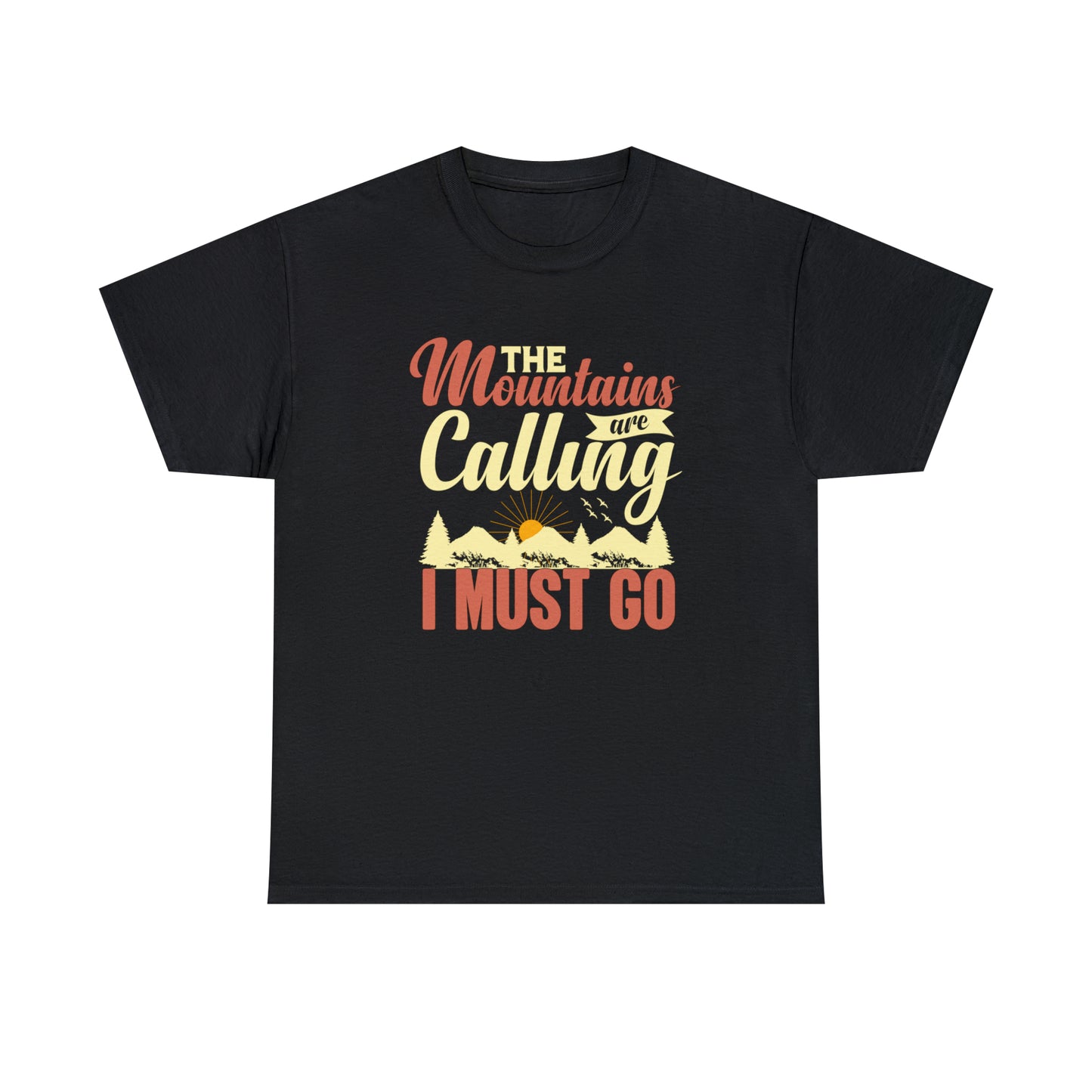 "The Mountains Are Calling" T-Shirt - Weave Got Gifts - Unique Gifts You Won’t Find Anywhere Else!