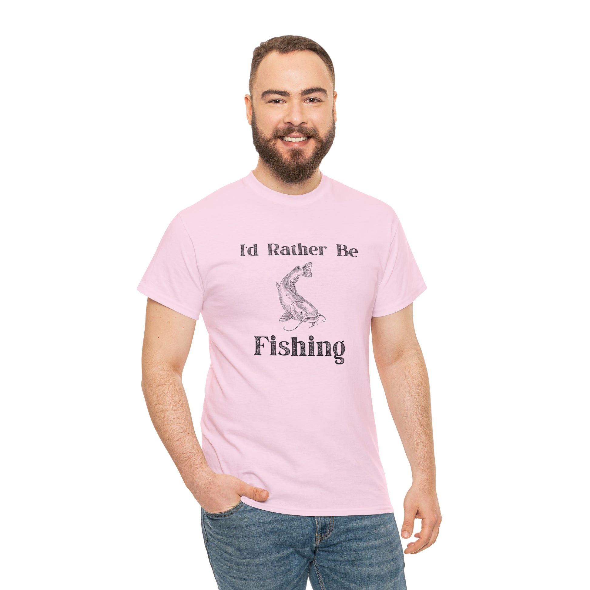 "Id Rather Be Fishing" T-Shirt - Weave Got Gifts - Unique Gifts You Won’t Find Anywhere Else!