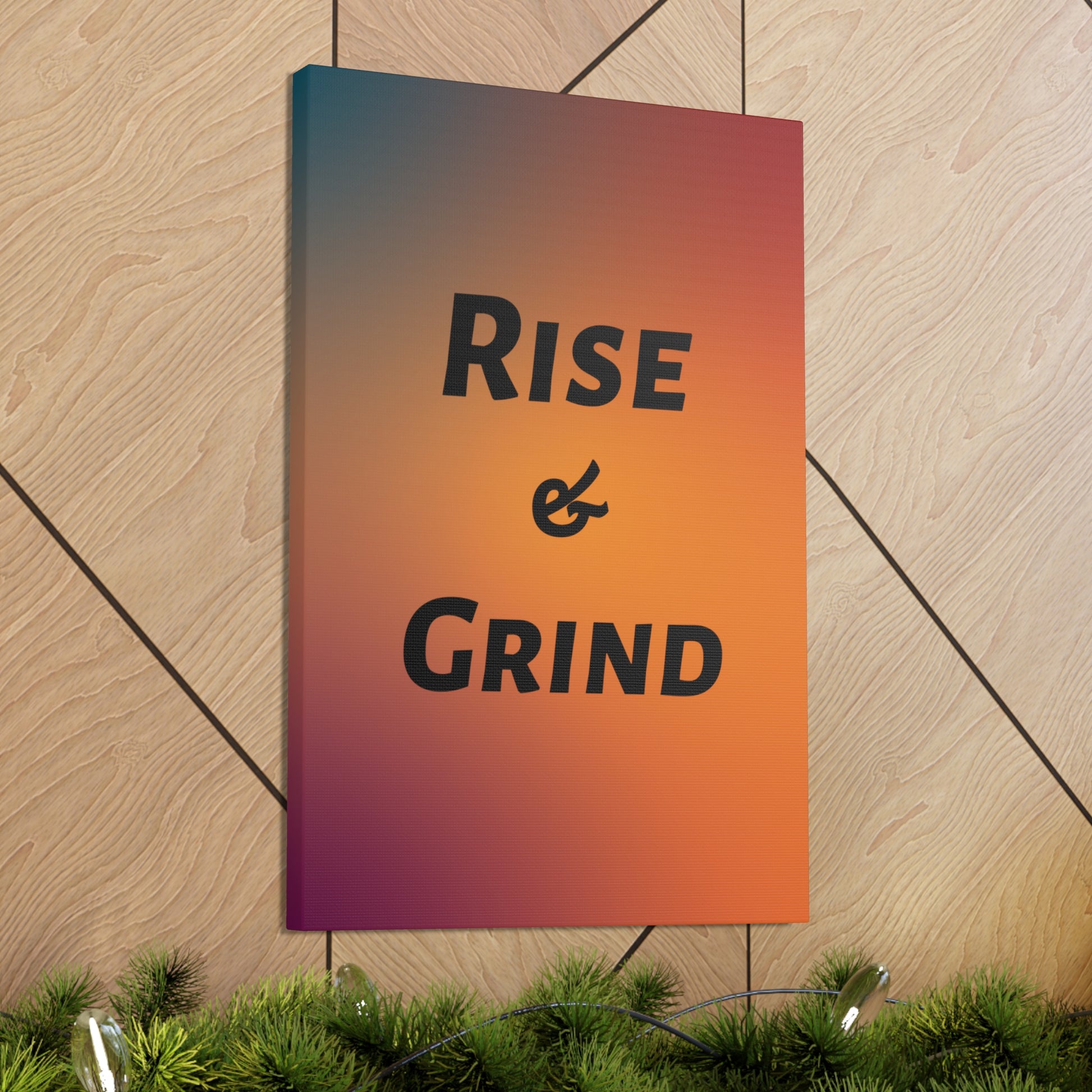 "Rise & Grind" Wall Art - Weave Got Gifts - Unique Gifts You Won’t Find Anywhere Else!