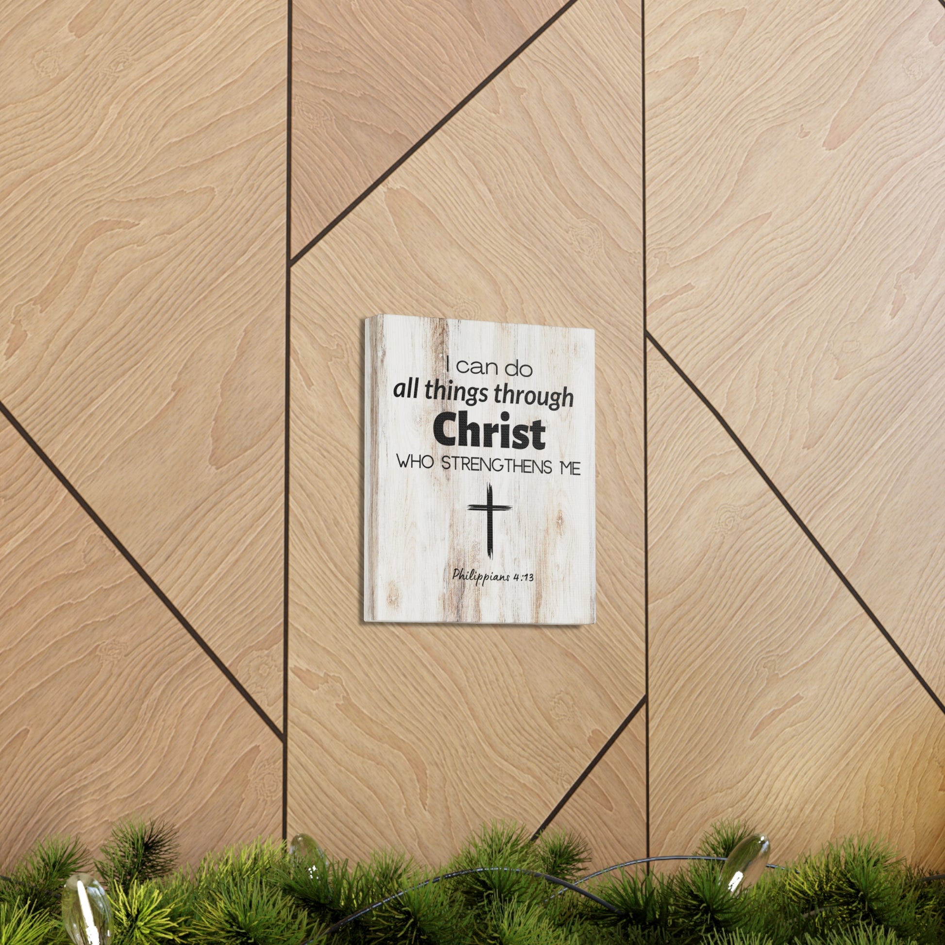 "I Can Do All Things Through Christ" Wall Print - Weave Got Gifts - Unique Gifts You Won’t Find Anywhere Else!