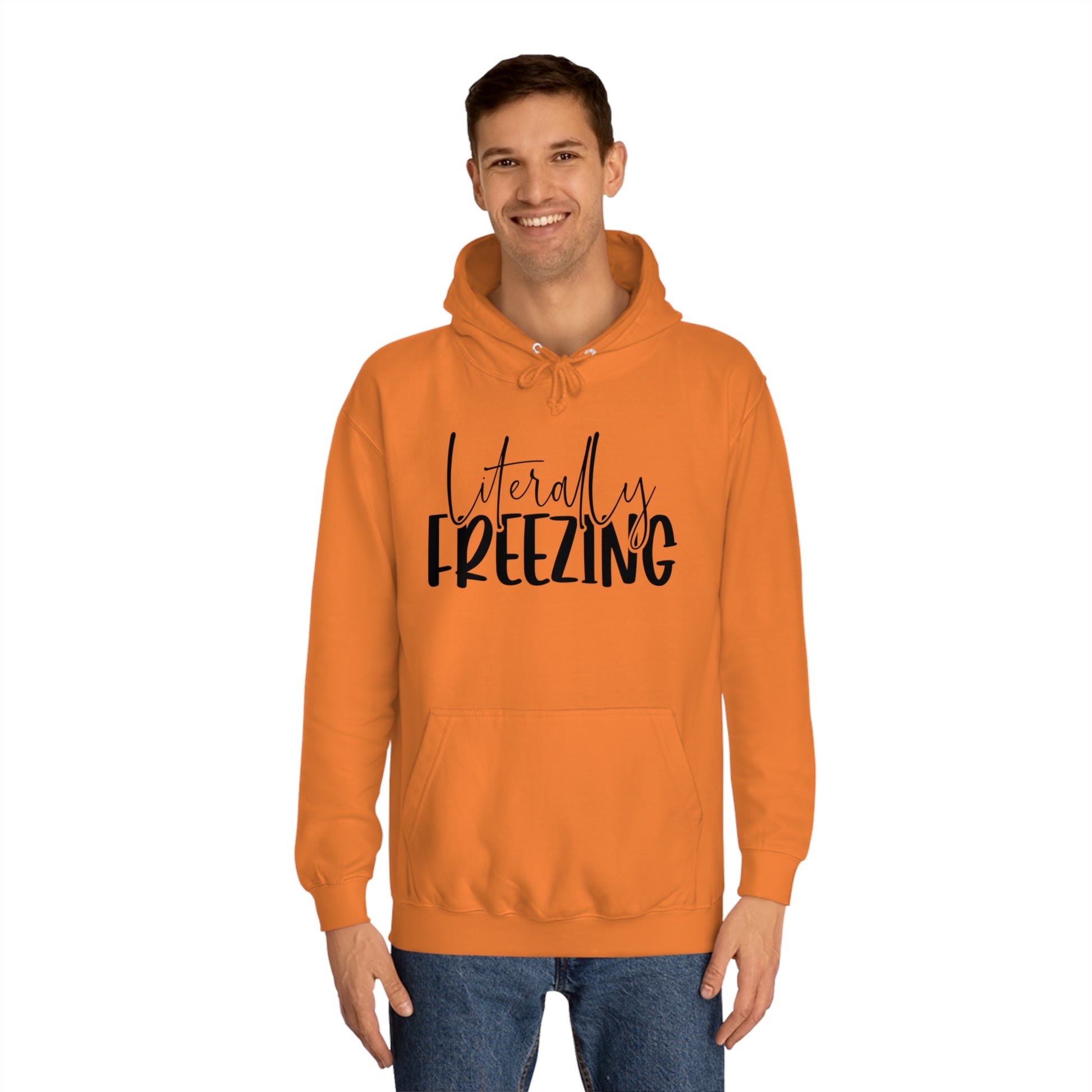 "Literally Freezing" Hoodie - Weave Got Gifts - Unique Gifts You Won’t Find Anywhere Else!