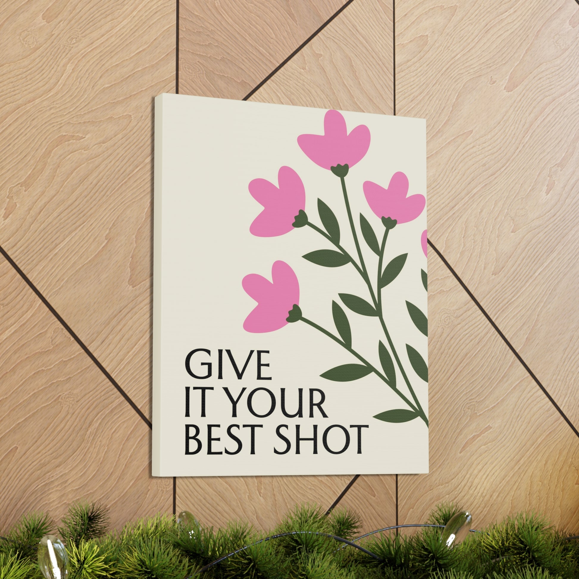 "Give It Your Best Shot" Wall Art - Weave Got Gifts - Unique Gifts You Won’t Find Anywhere Else!