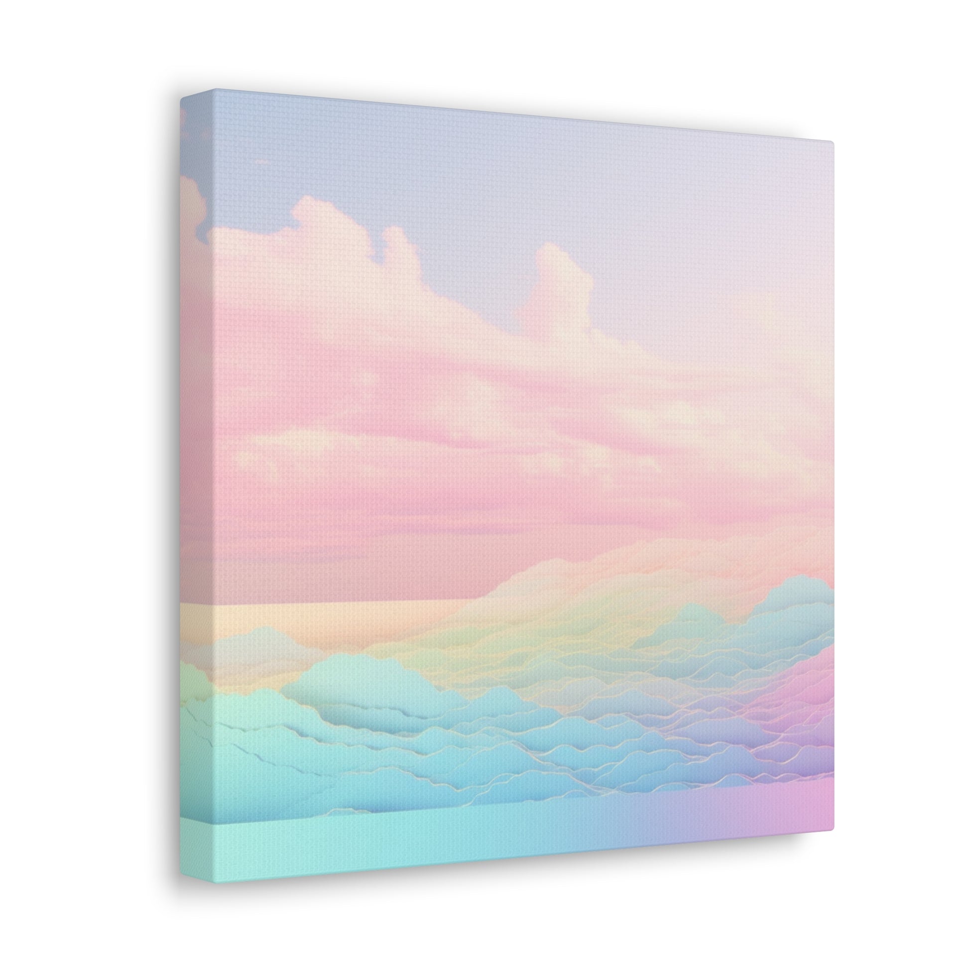 "Rainbow Clouds Abstract" Wall Art - Weave Got Gifts - Unique Gifts You Won’t Find Anywhere Else!Serene watercolor cloud wall art
